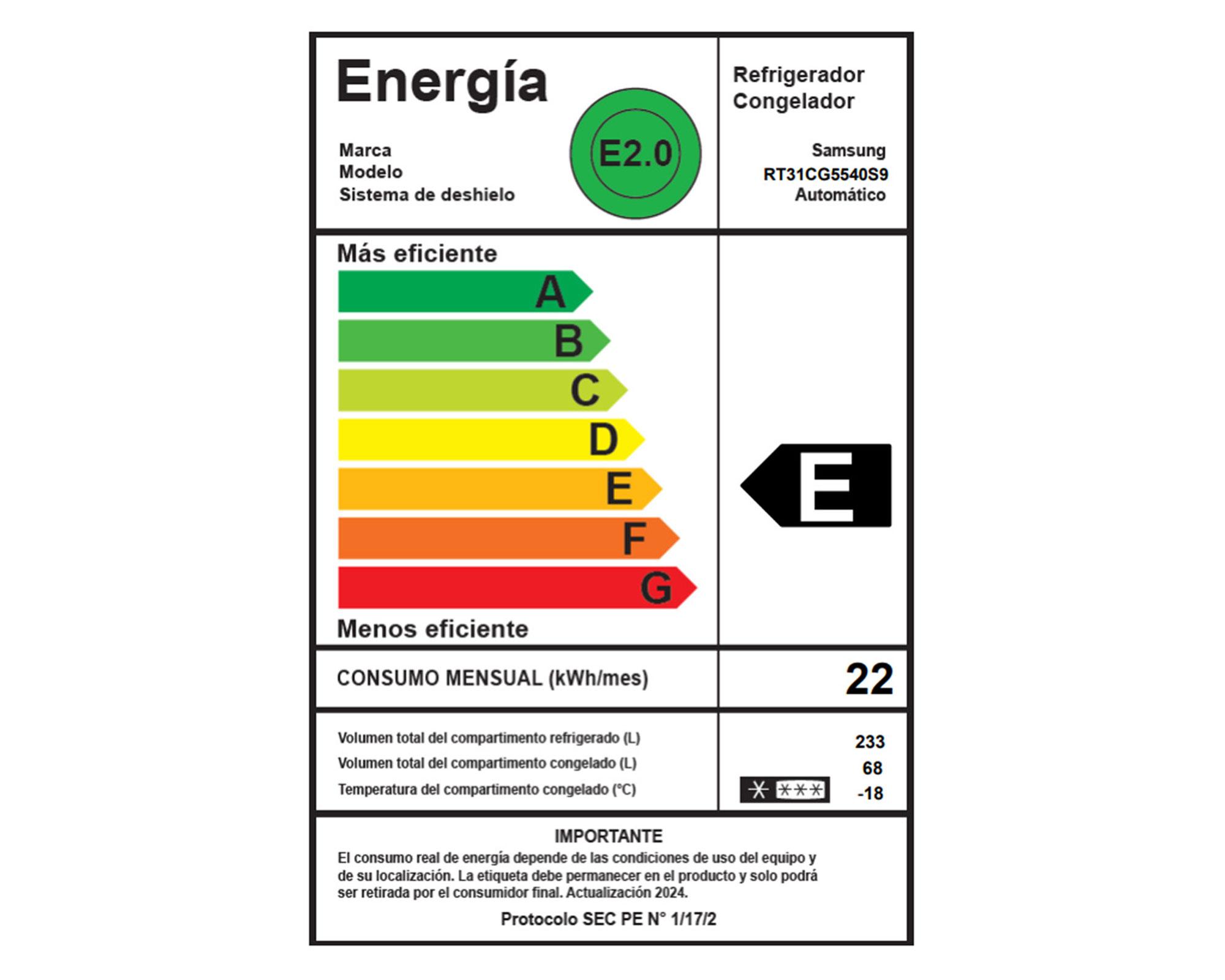 Refrigerador Top Mount freezer twist ice maker RT31CG5540S9ZS 301 lt-7