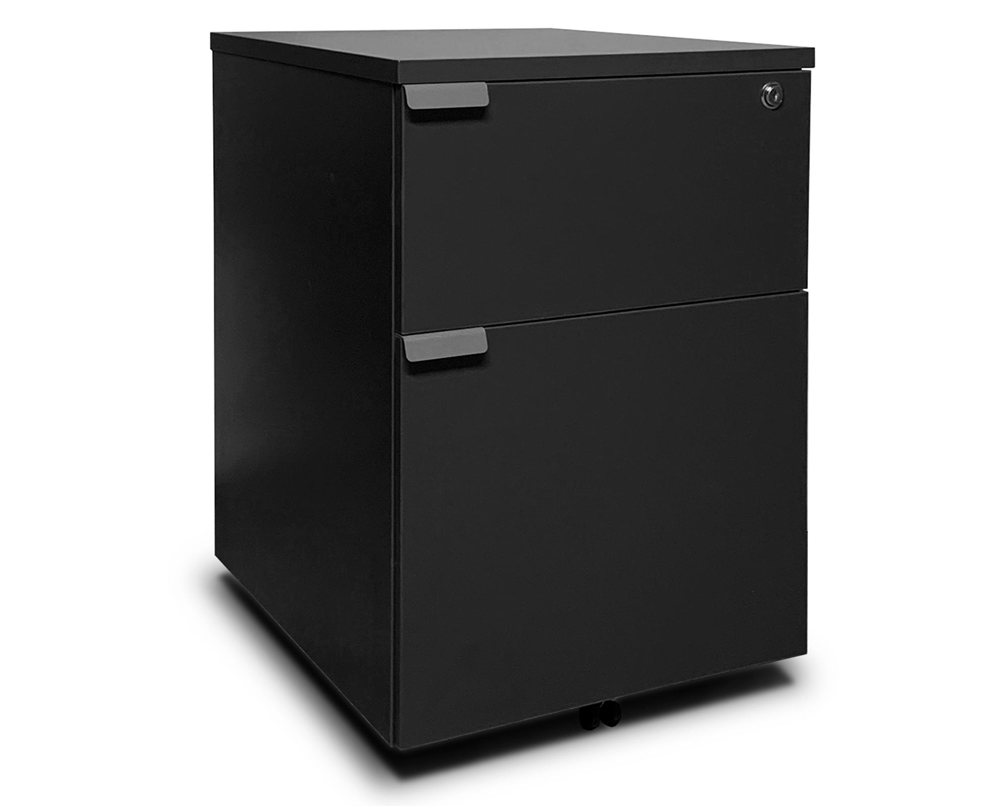 Cajonera 2 cajones Space negro-1