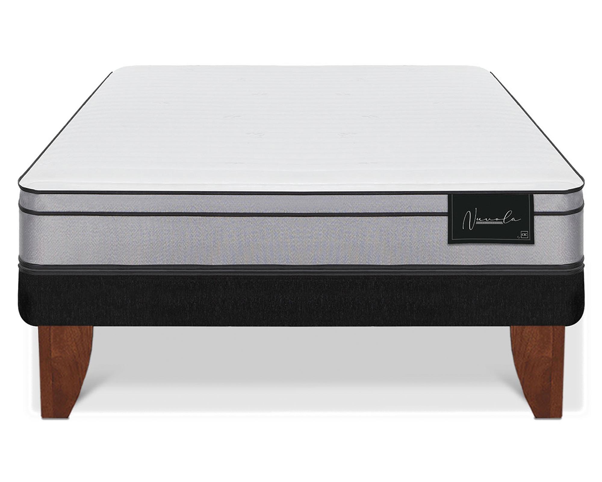 Cama europea 1.5 plazas Nuvola-0