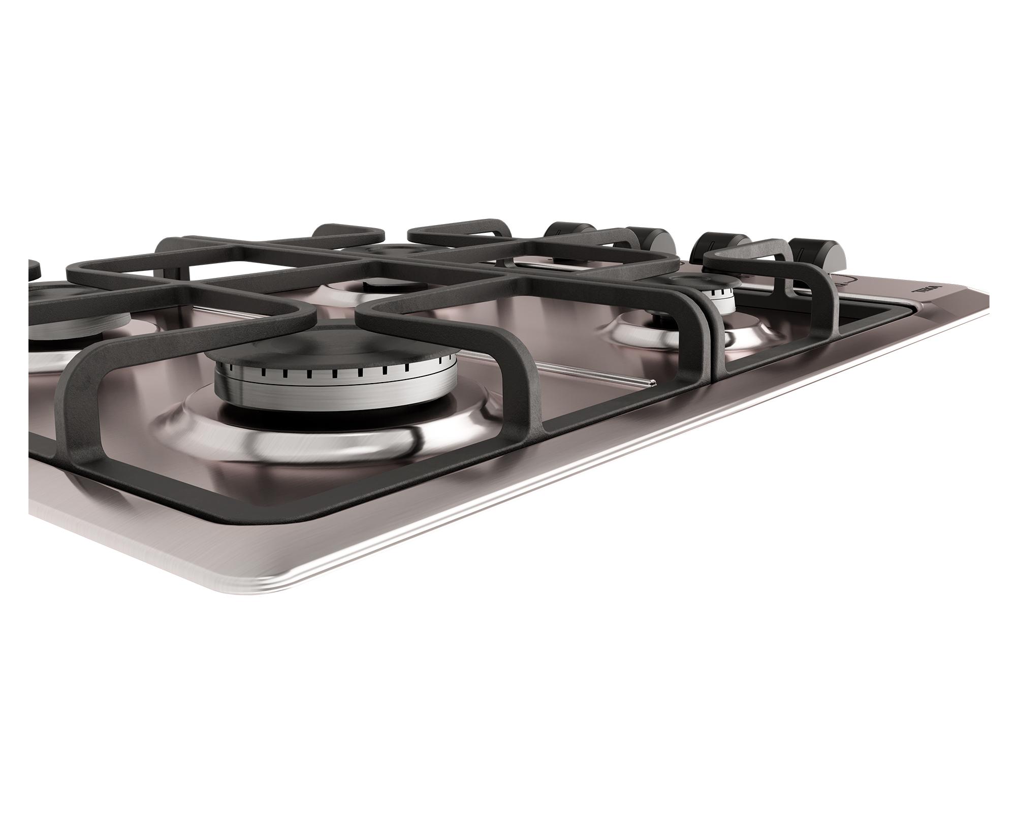 Encimera gas natural HLX540 KBN0C IX 4 quemadores-3