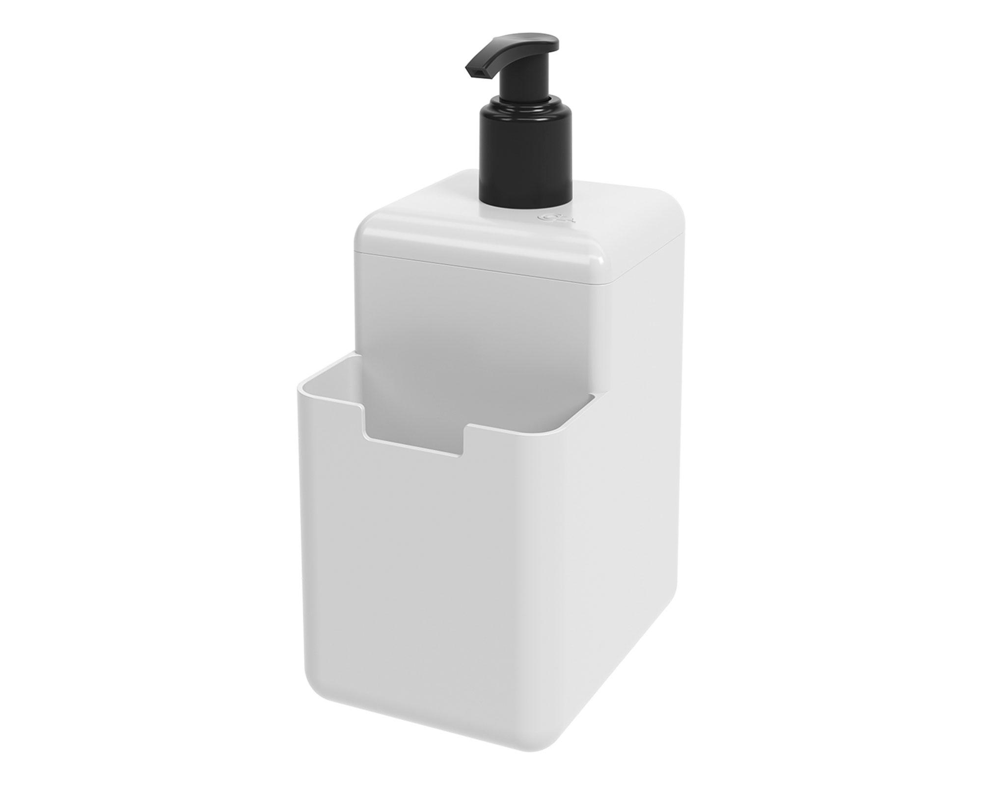 Dispensador detergente 500 ml blanco-0