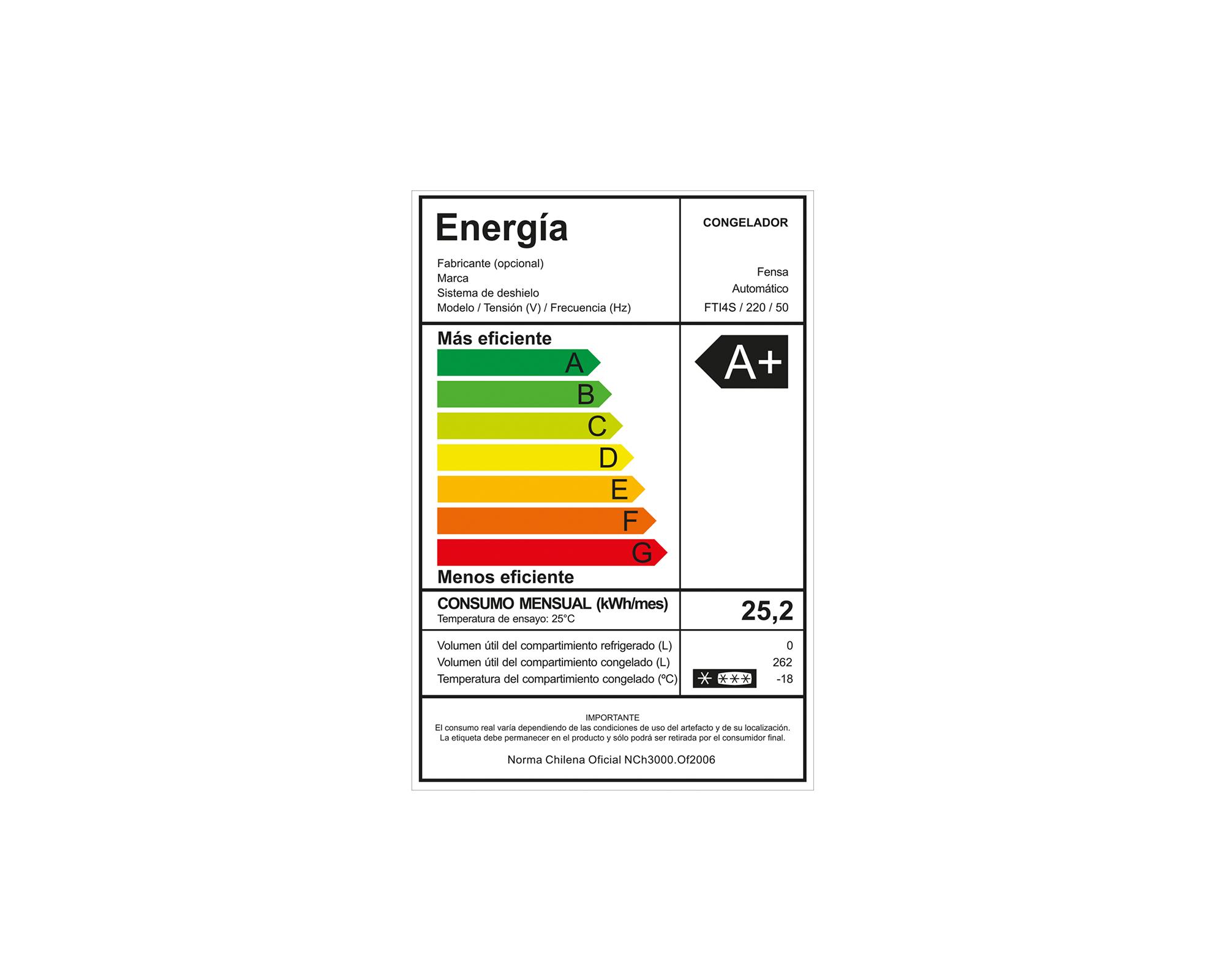 Freezer vertical no frost 262 litros Twin FTI4S inox-7