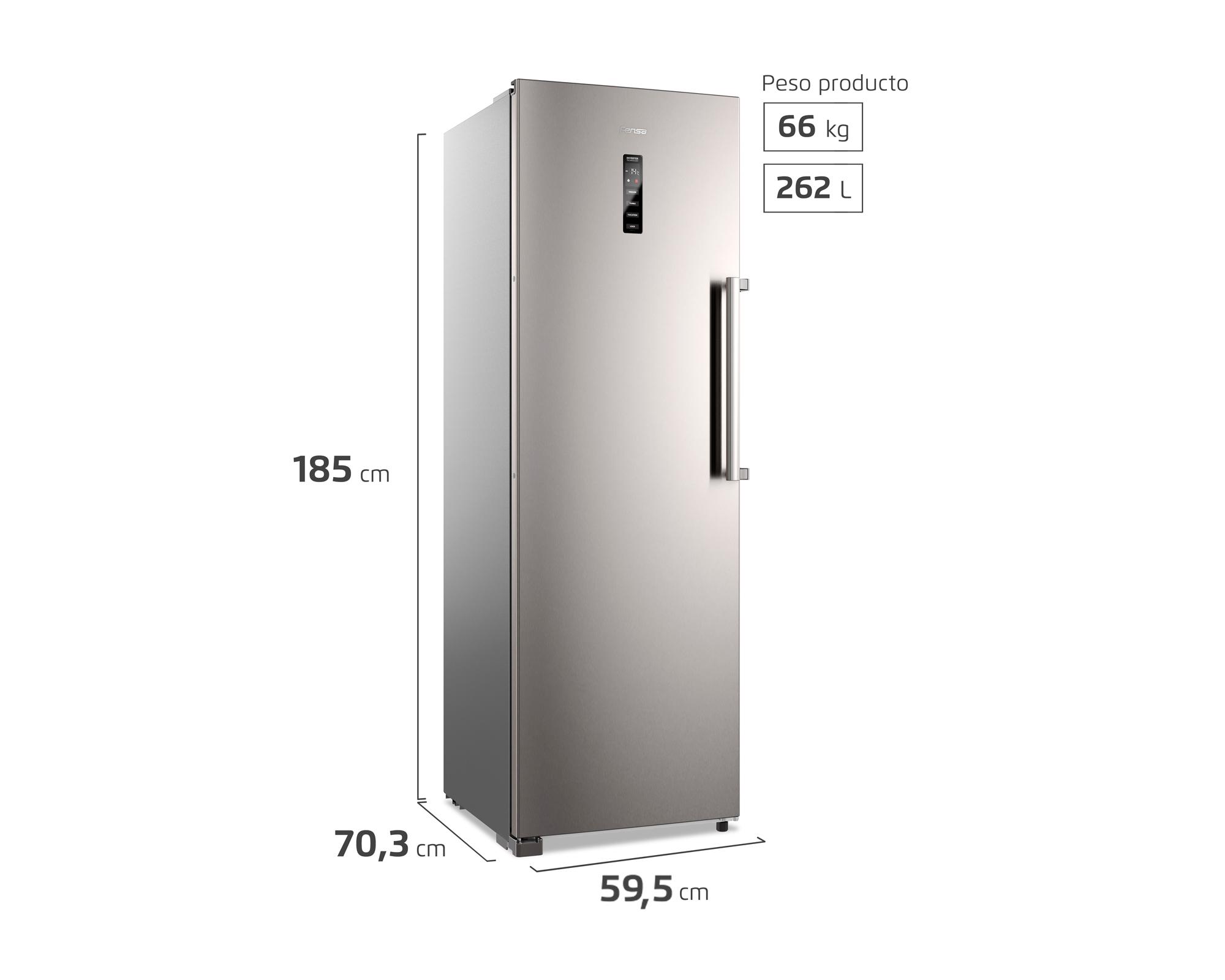 Freezer vertical no frost 262 litros Twin FTI4S inox-4