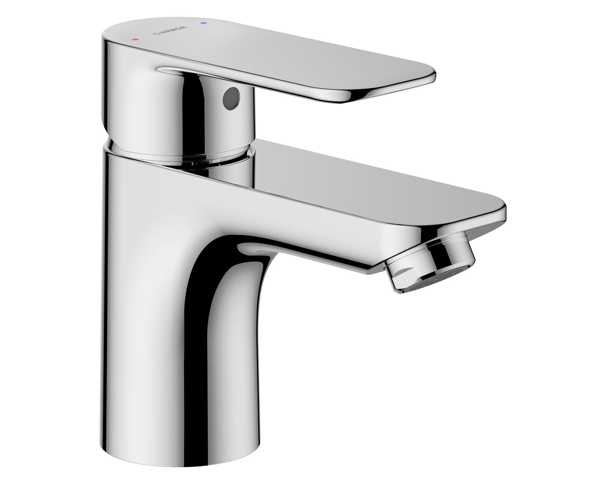 Monomando lavamanos Hansabasic cromado-0