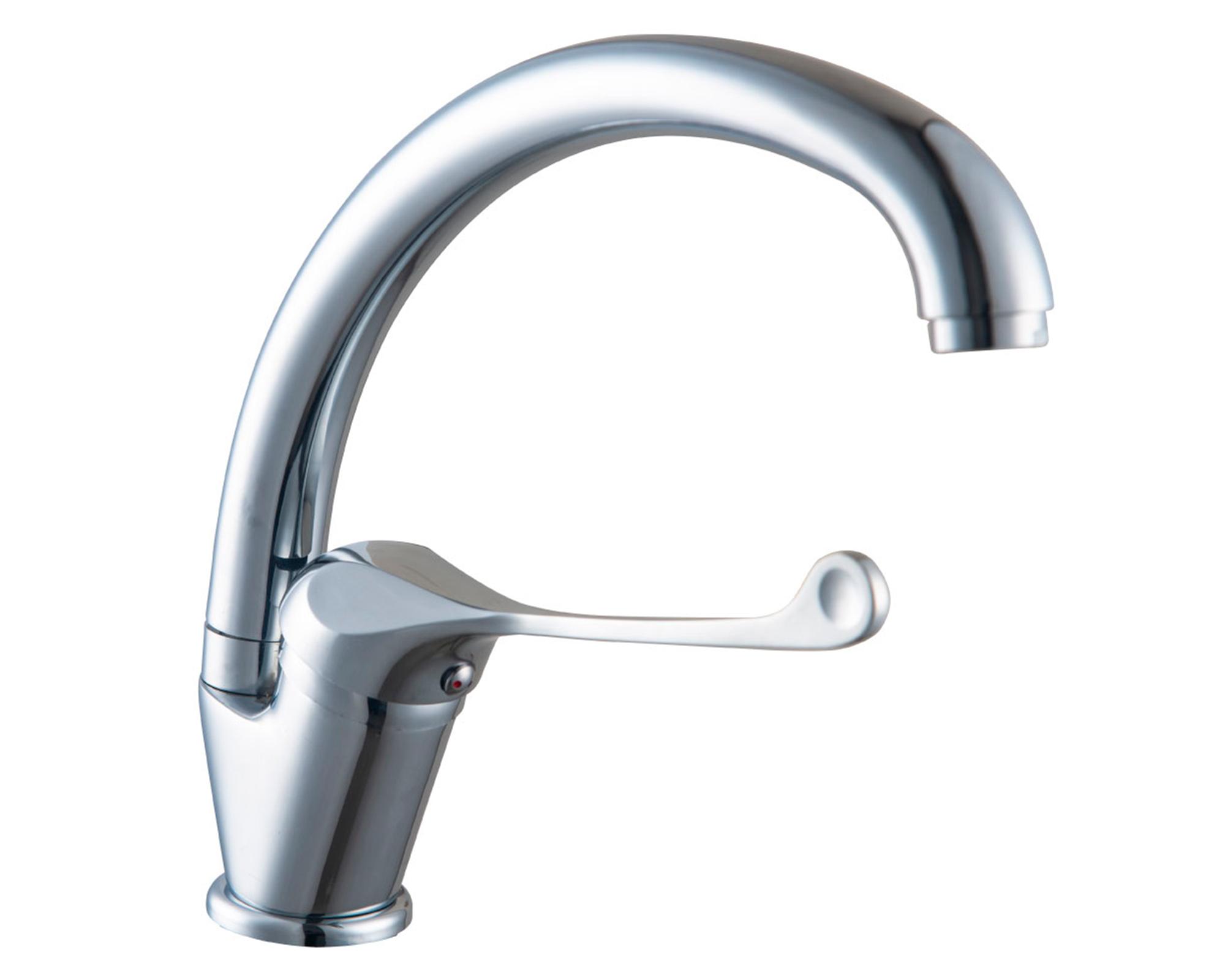 Monomando lavaplatos Gerantologica cromado-0