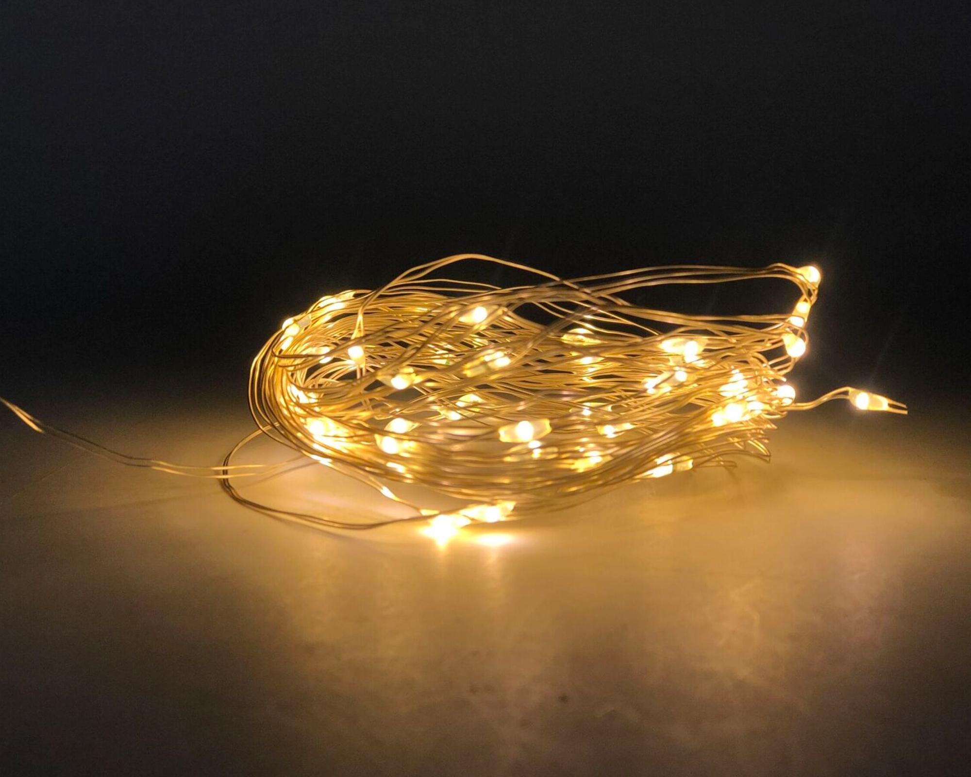 Guirnalda LED Hadas 540 cm luz cálida-2