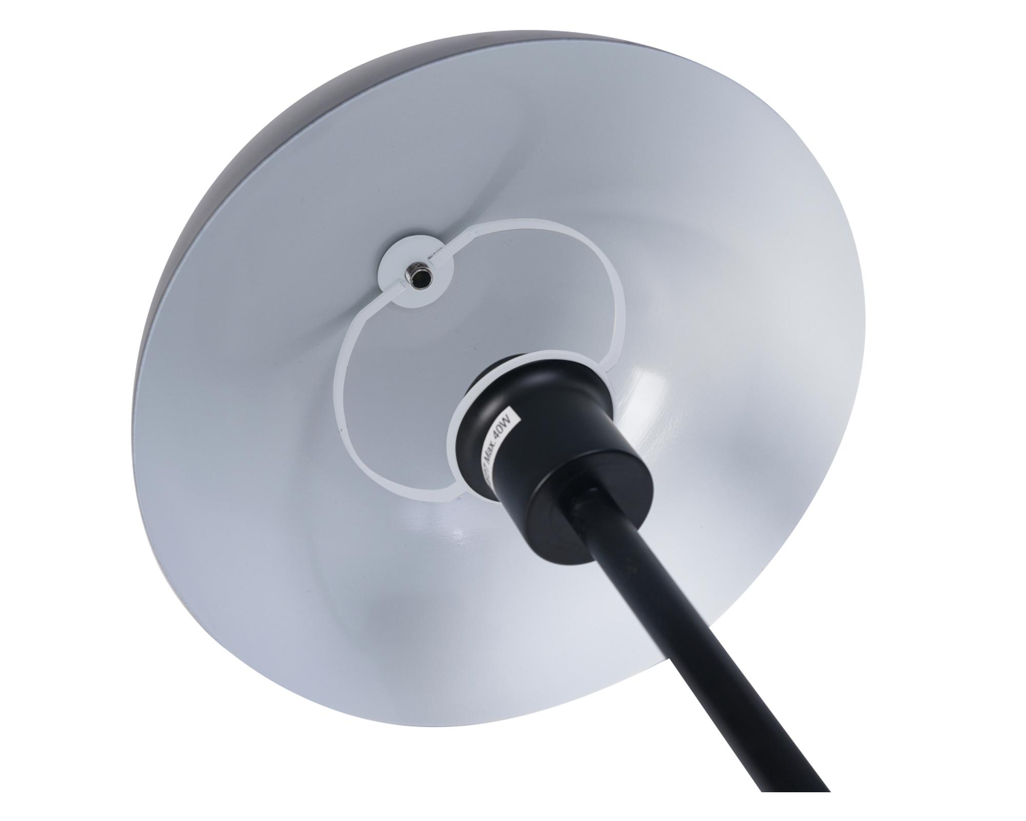 Lámpara mesa Ana Rose negro E27 1L-2
