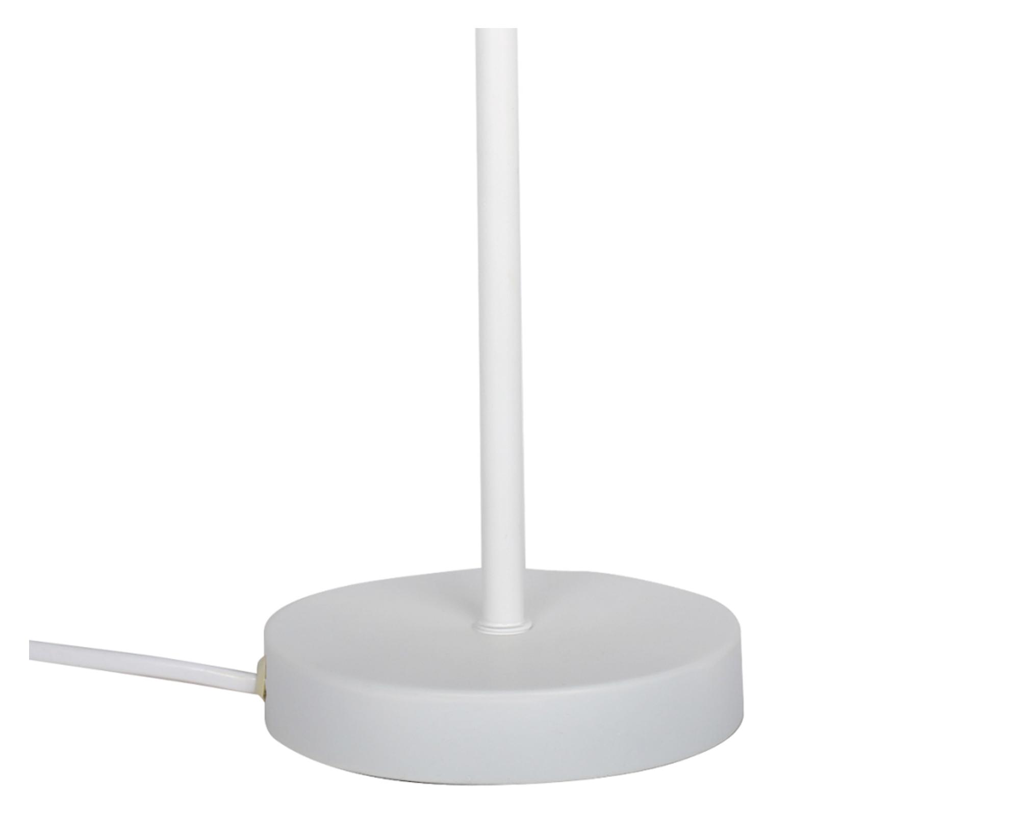 Lámpara mesa Base blanco E27 1L-2