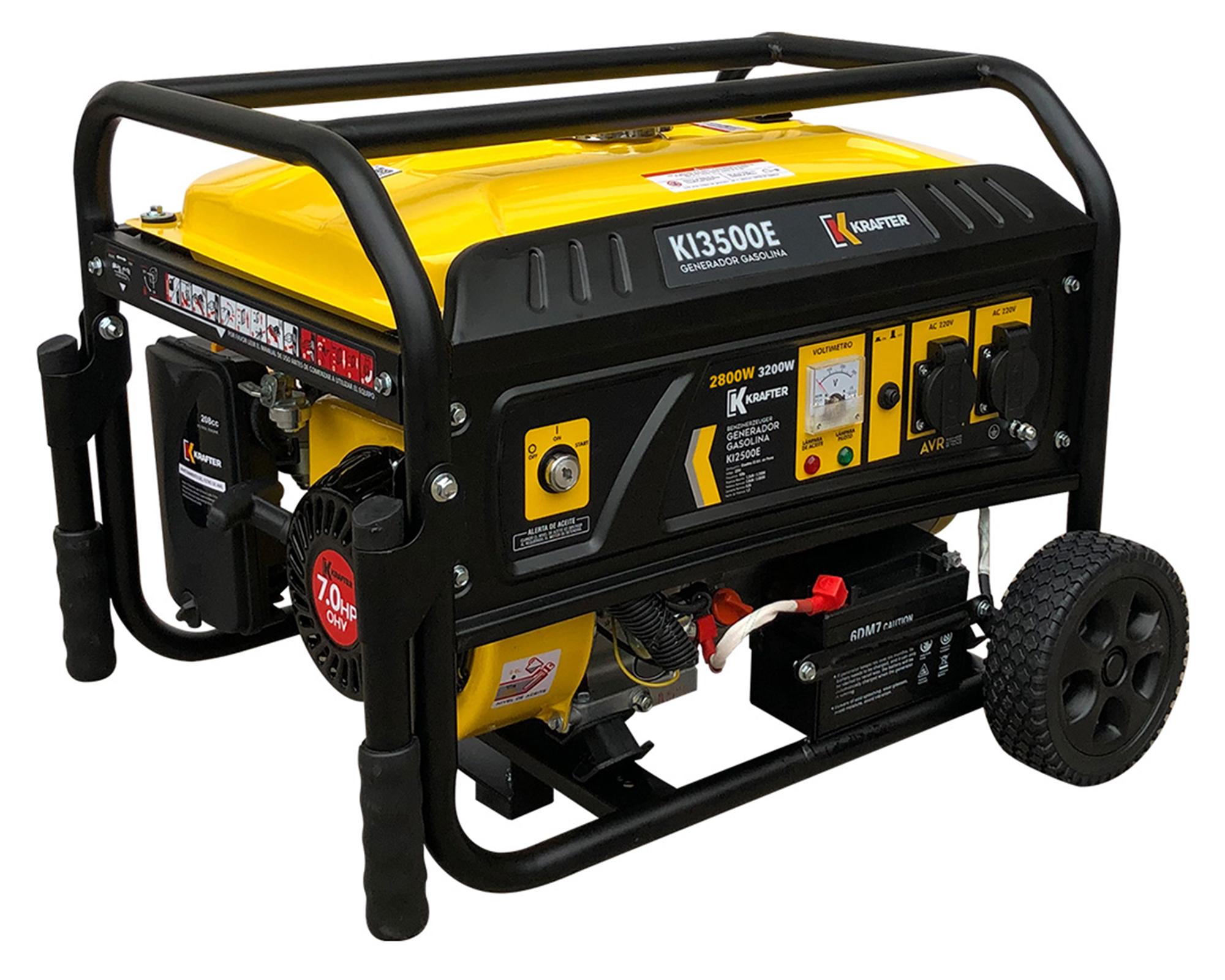 Generador a gasolina KI3500E 3200W 15 litros-1