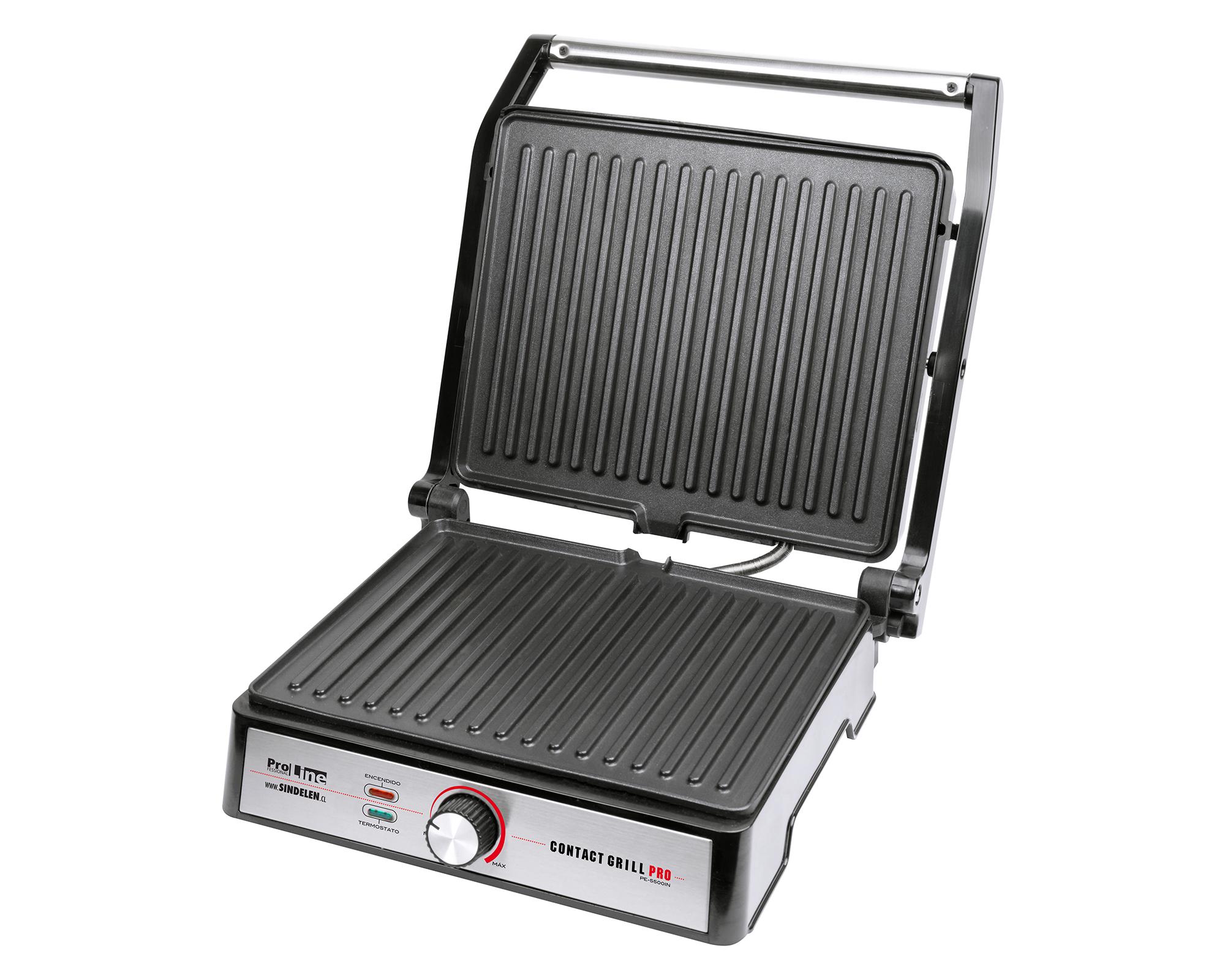 Parrilla sandwichera PE-5500IN inox 2000W-3