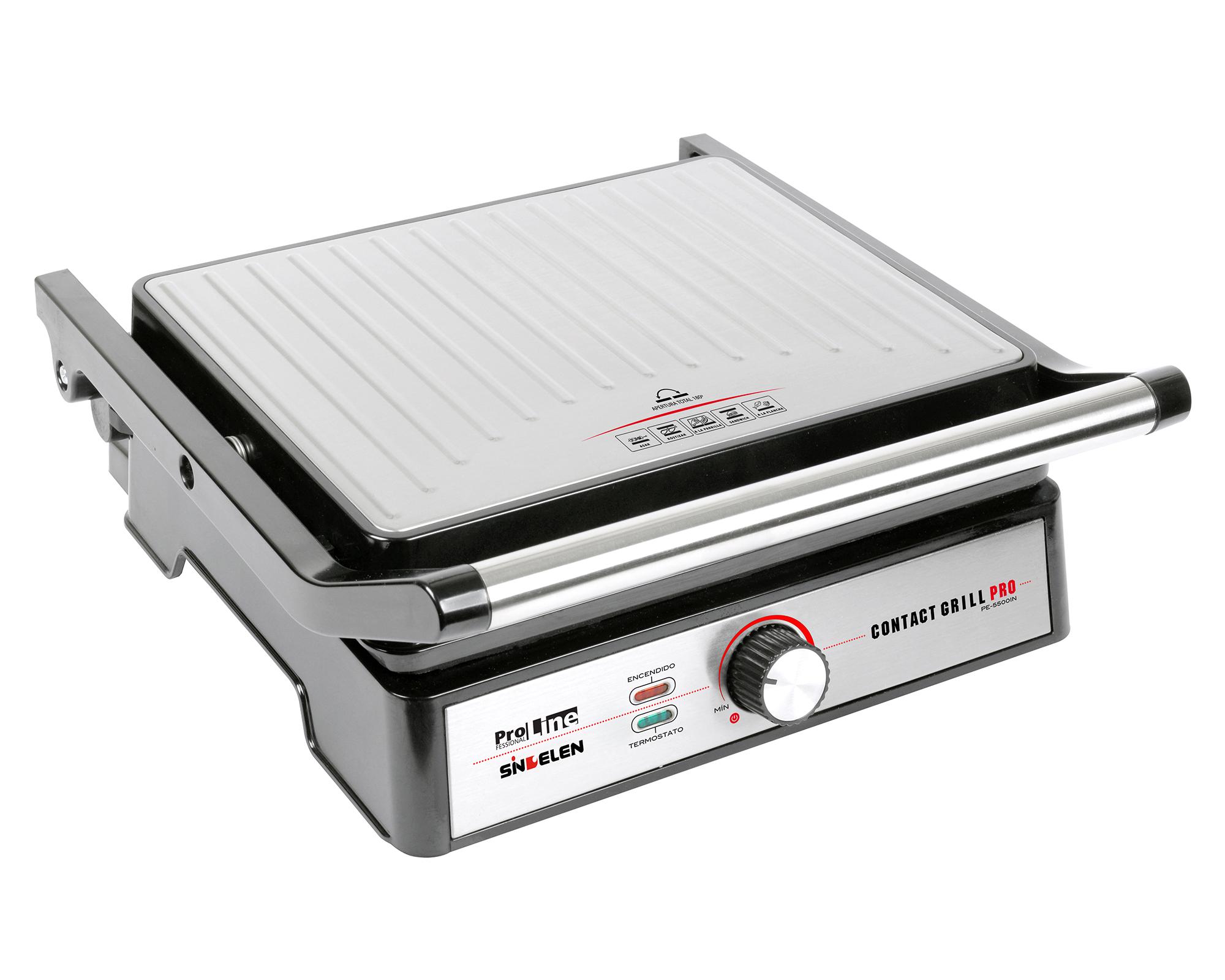 Parrilla sandwichera PE-5500IN inox 2000W-1