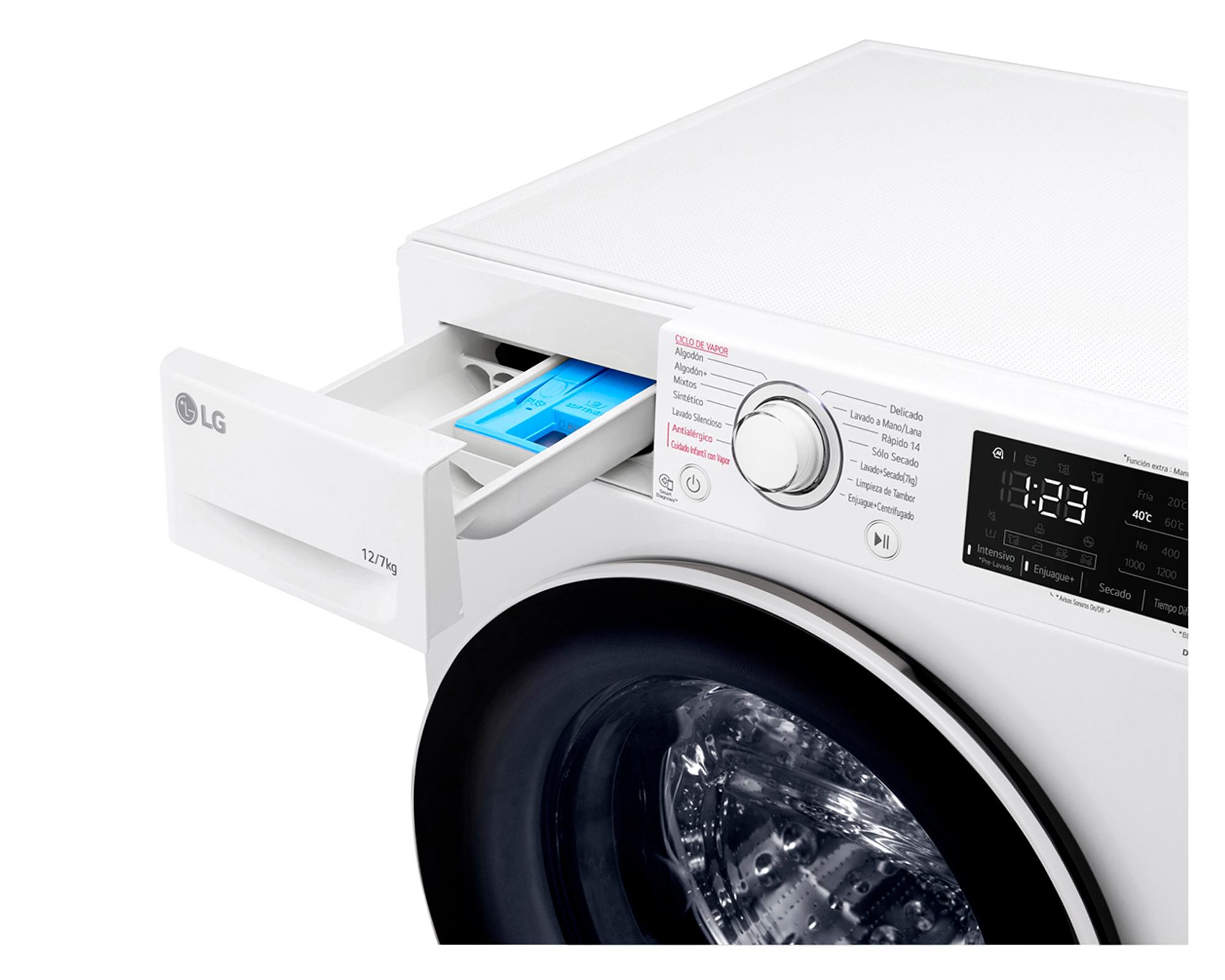Lavadora secadora carga frontal 12/7 kg WD12WVC5S6 blanco-5