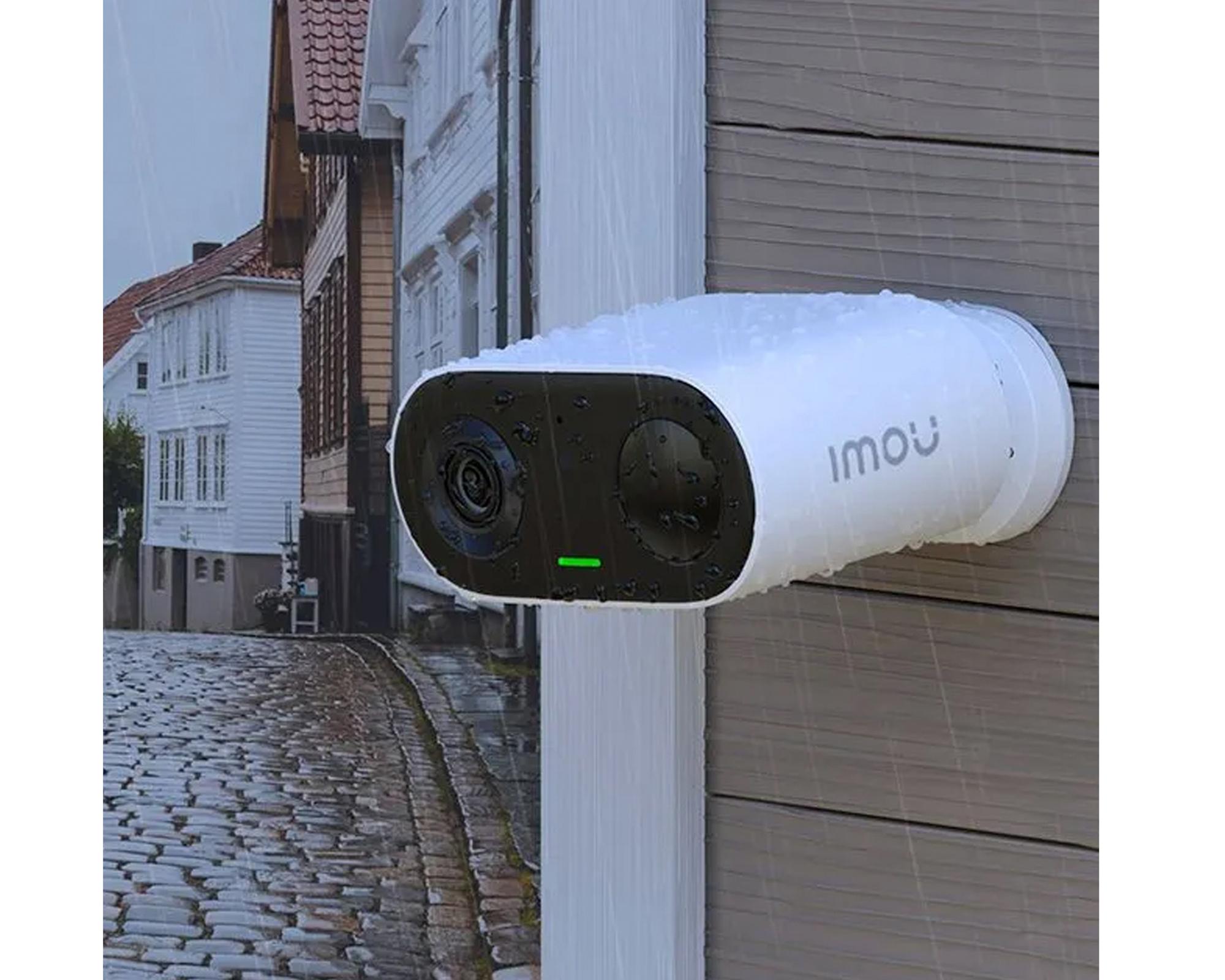 Cámara seguridad exterior inámbrica Cell Go con batería-2