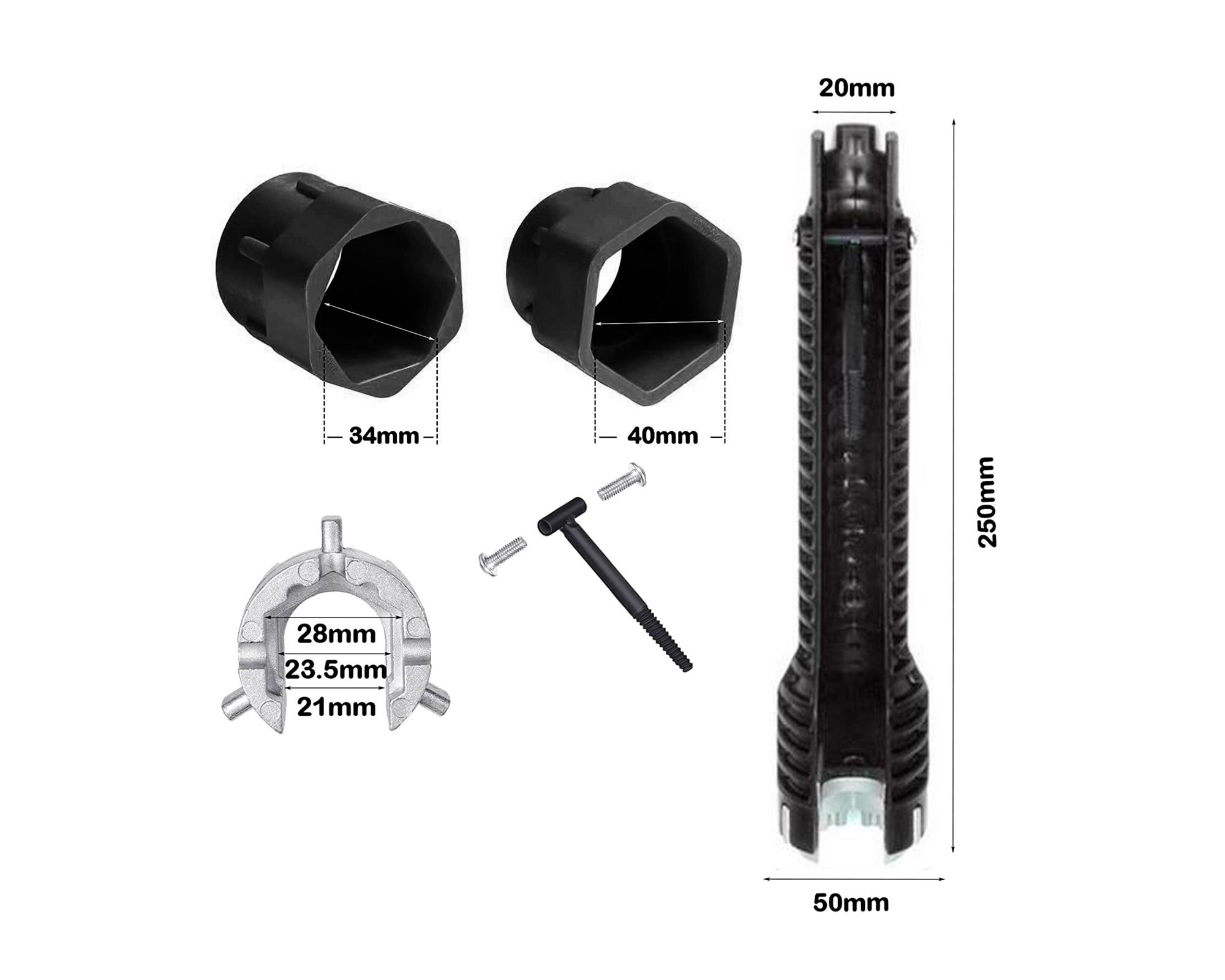 Llave Multiuso grifería 8 en 1-4