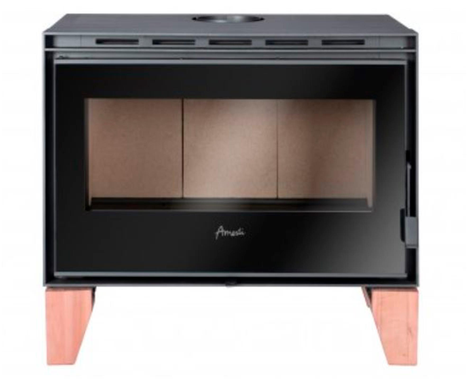 Estufa a leña 26000W Palladio Wooden Freestanding charcoal-0
