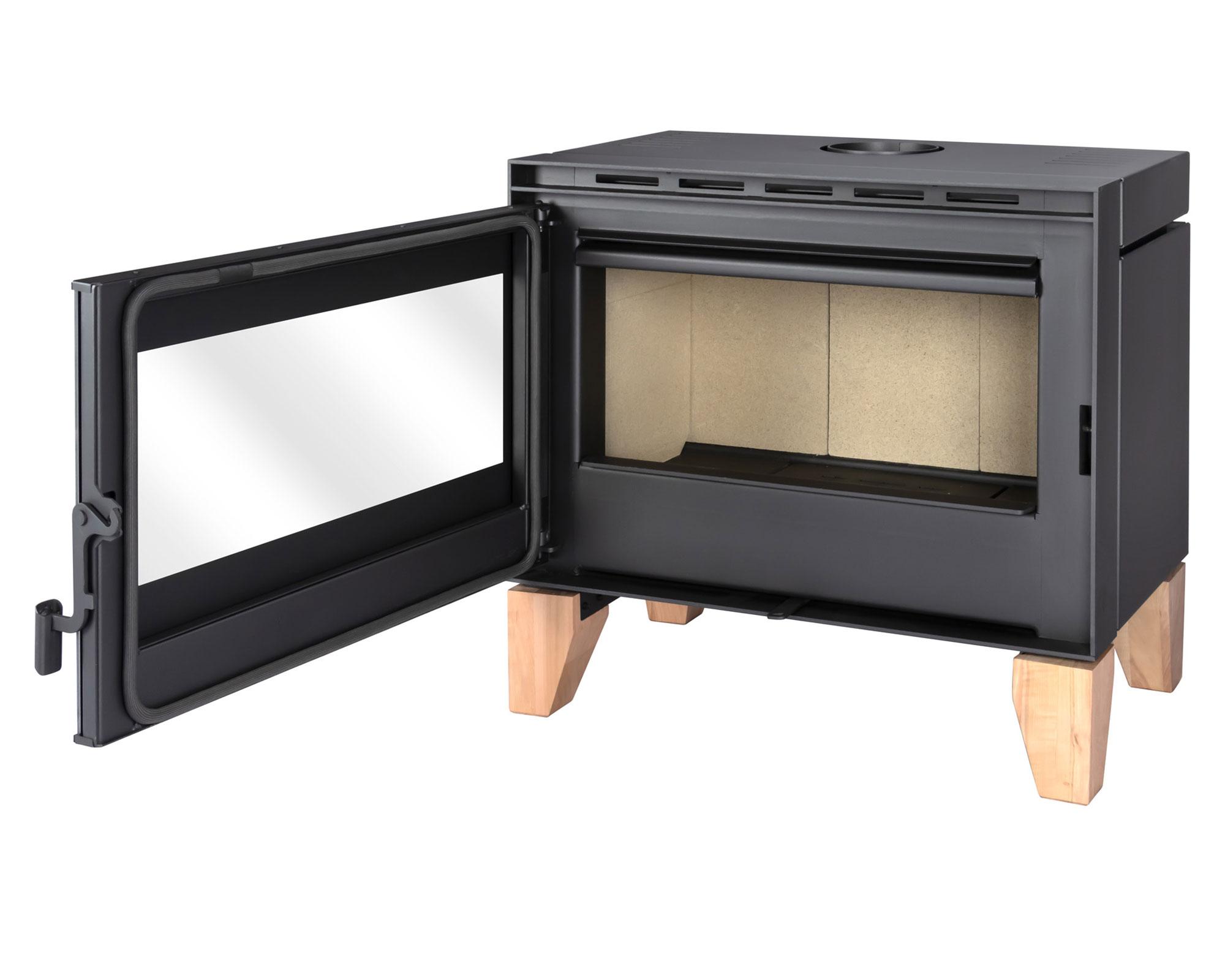 Estufa a leña 26000W Palladio Wooden Freestanding charcoal-3