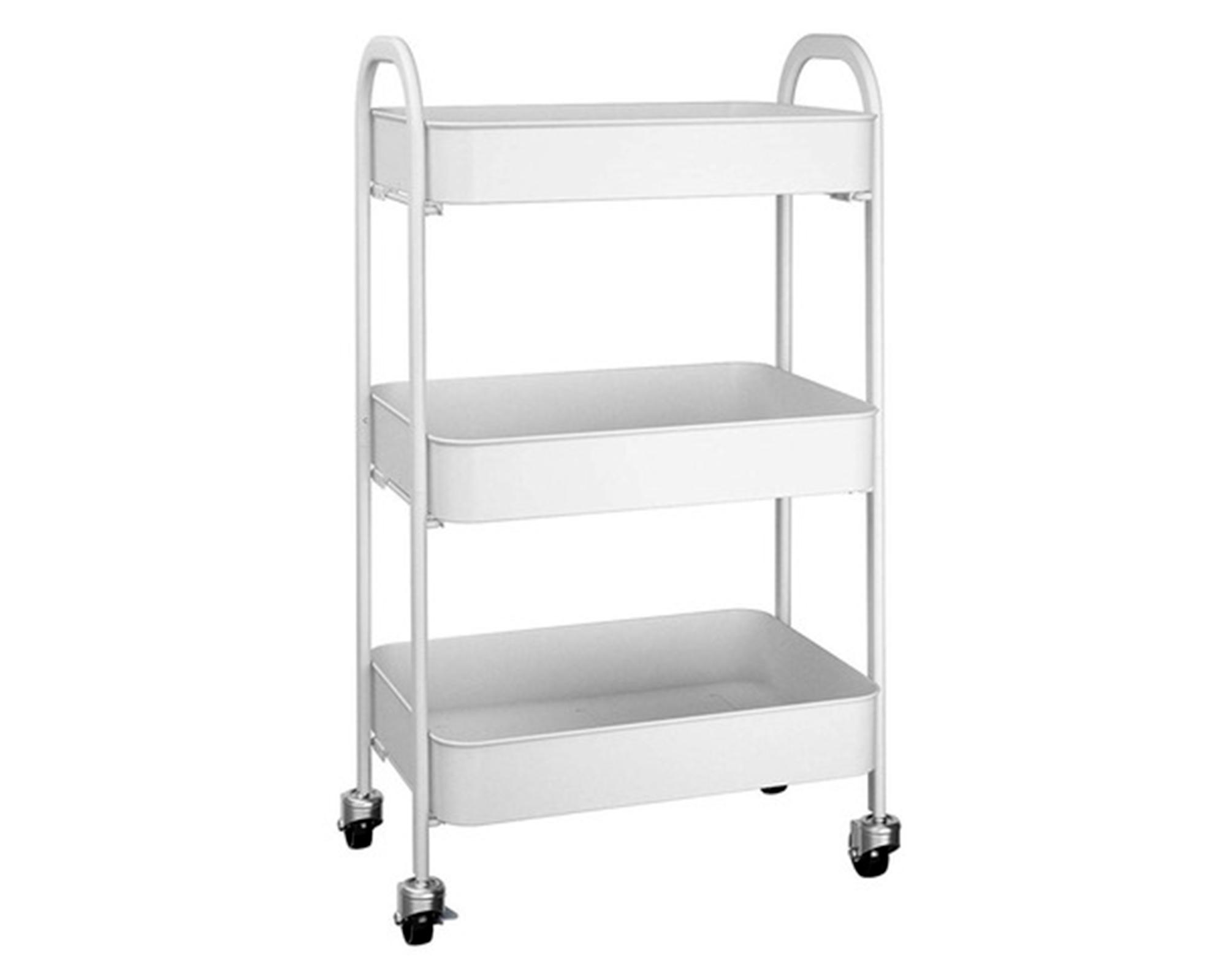 Carro organizador con ruedas 3 niveles 20JXP1700 blanco-0