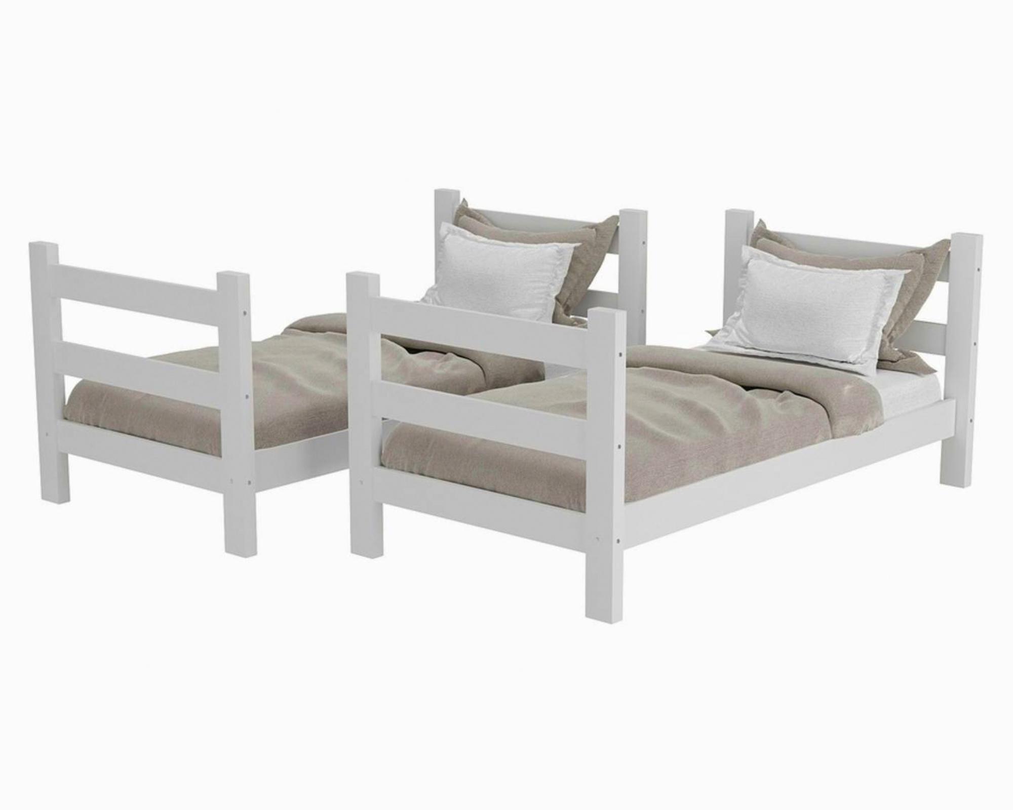 Camarote blanco Essenciale CR 1 plaza + escalera-2