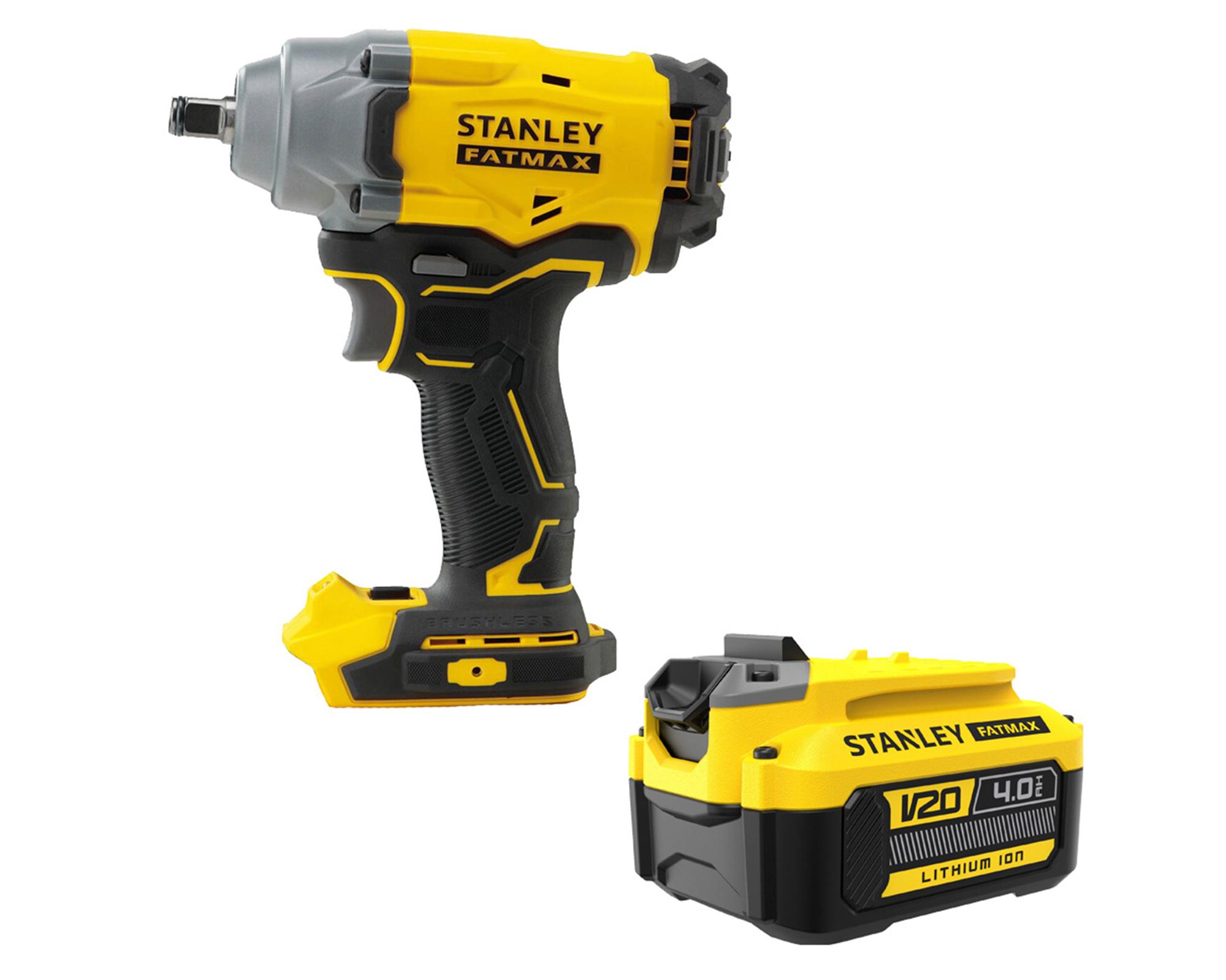 Llave impacto inalámbrica SBW920 BS 20V 13 mm + batería 4 Ah SB204-0