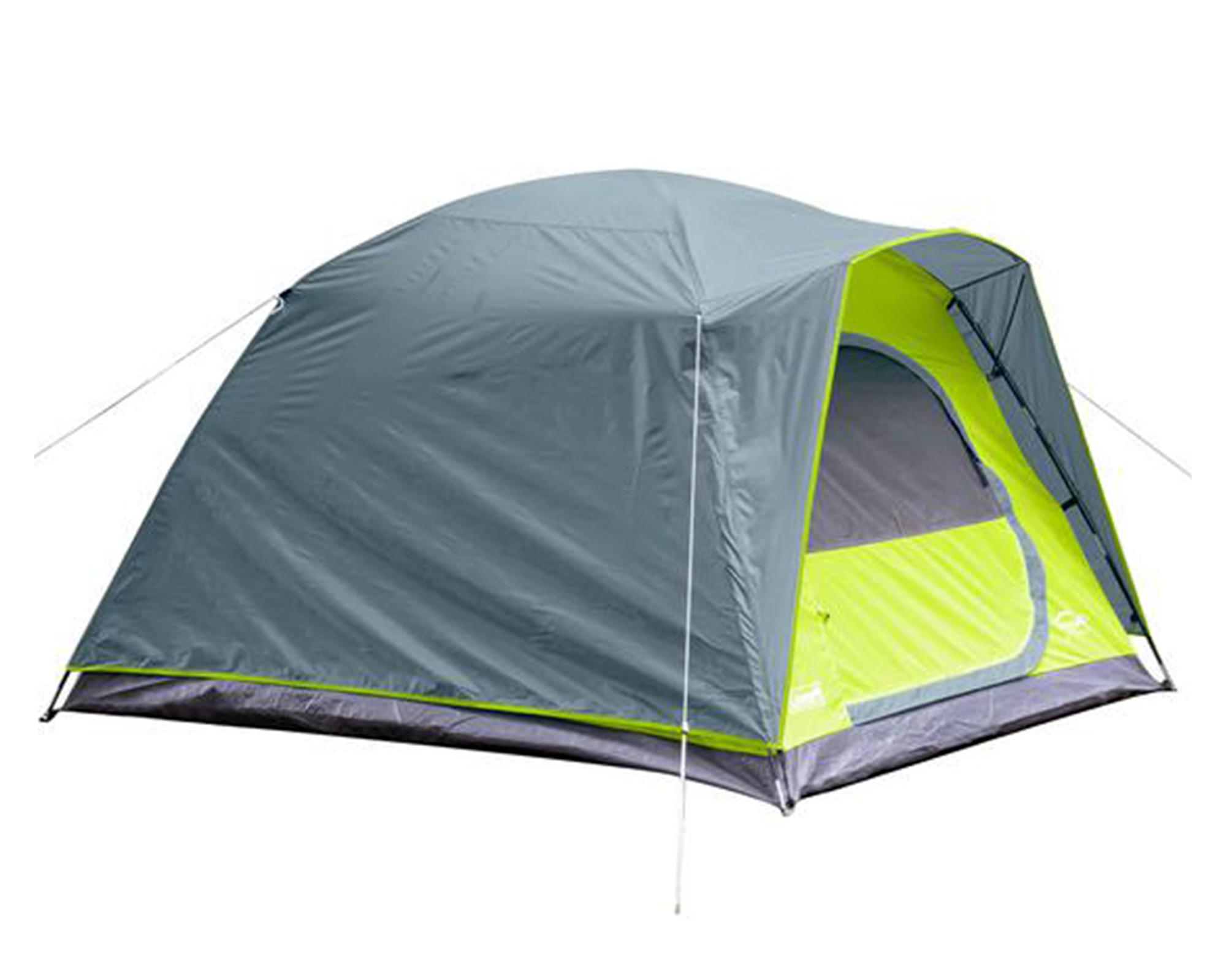 Carpa 4 personas Amazonia verde/gris-1