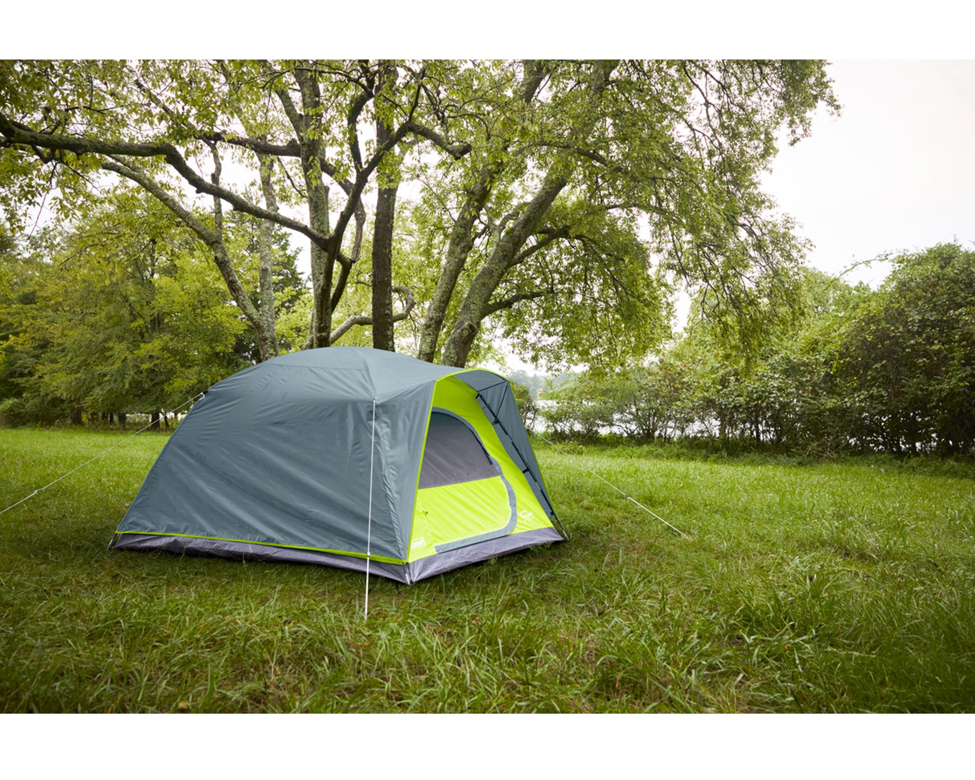 Carpa 6 personas Amazonia verde/gris-2
