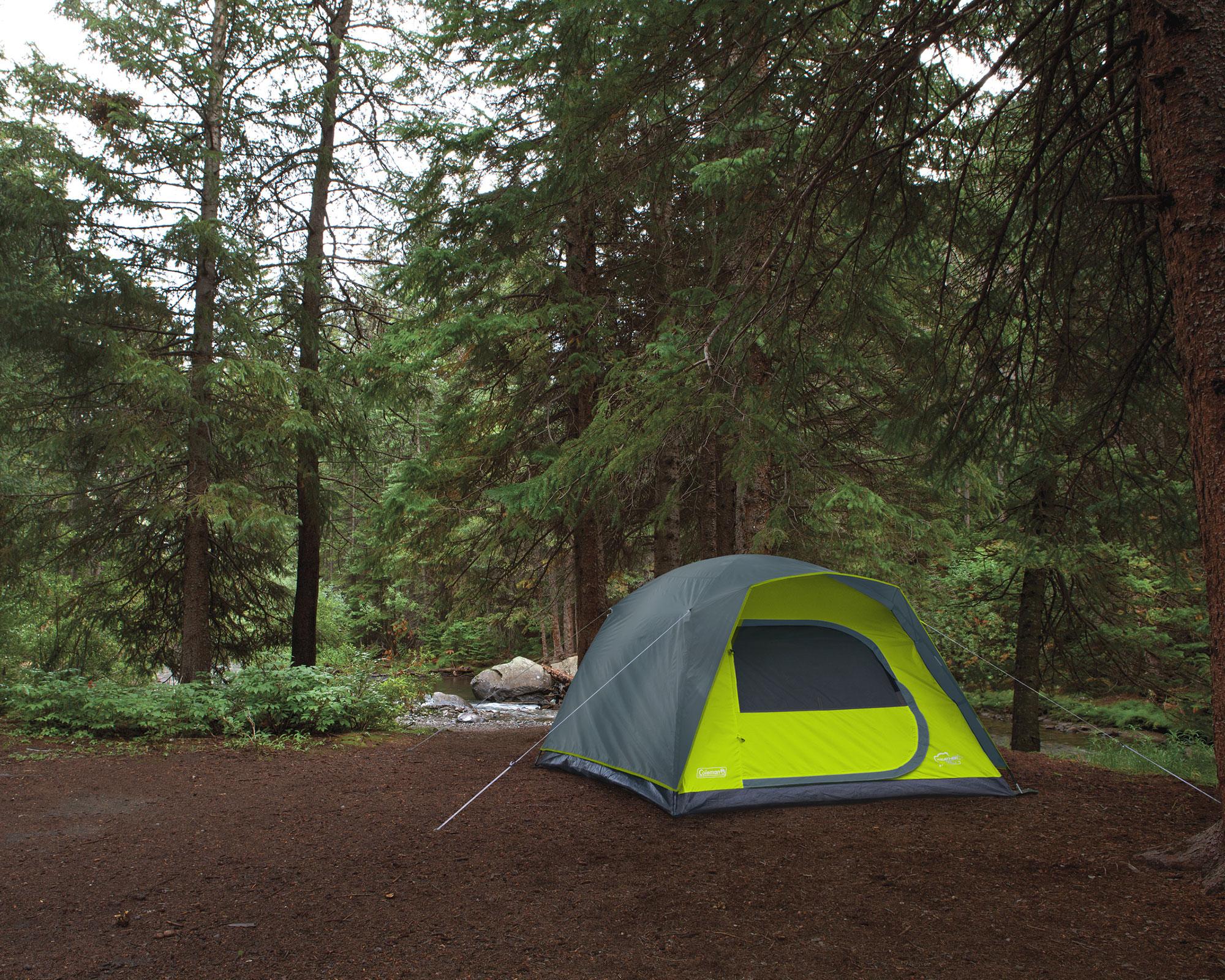 Carpa 6 personas Amazonia verde/gris-3