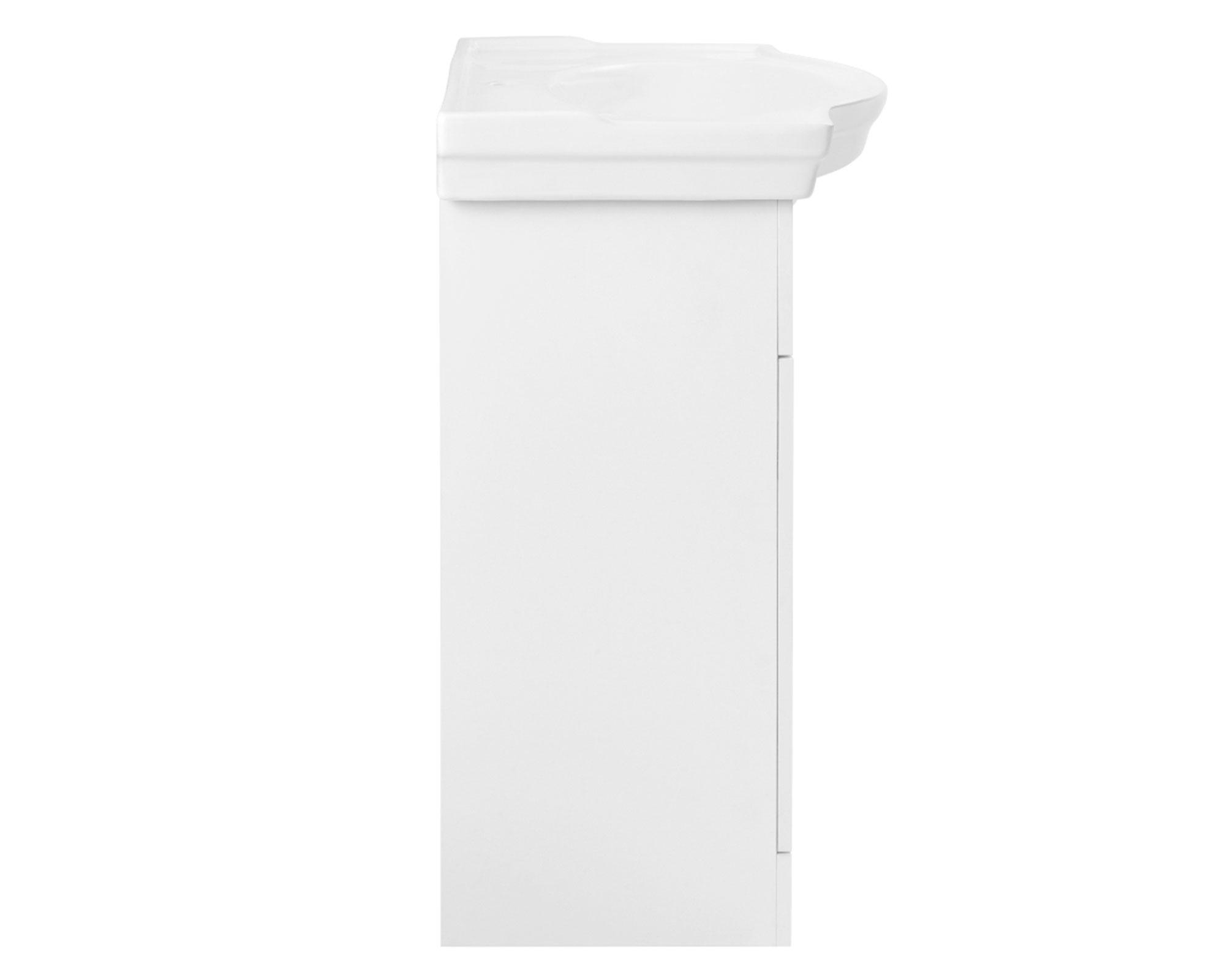 Kit mueble vanitorio Adele blanco 81.5x71 cm + cubierta-2