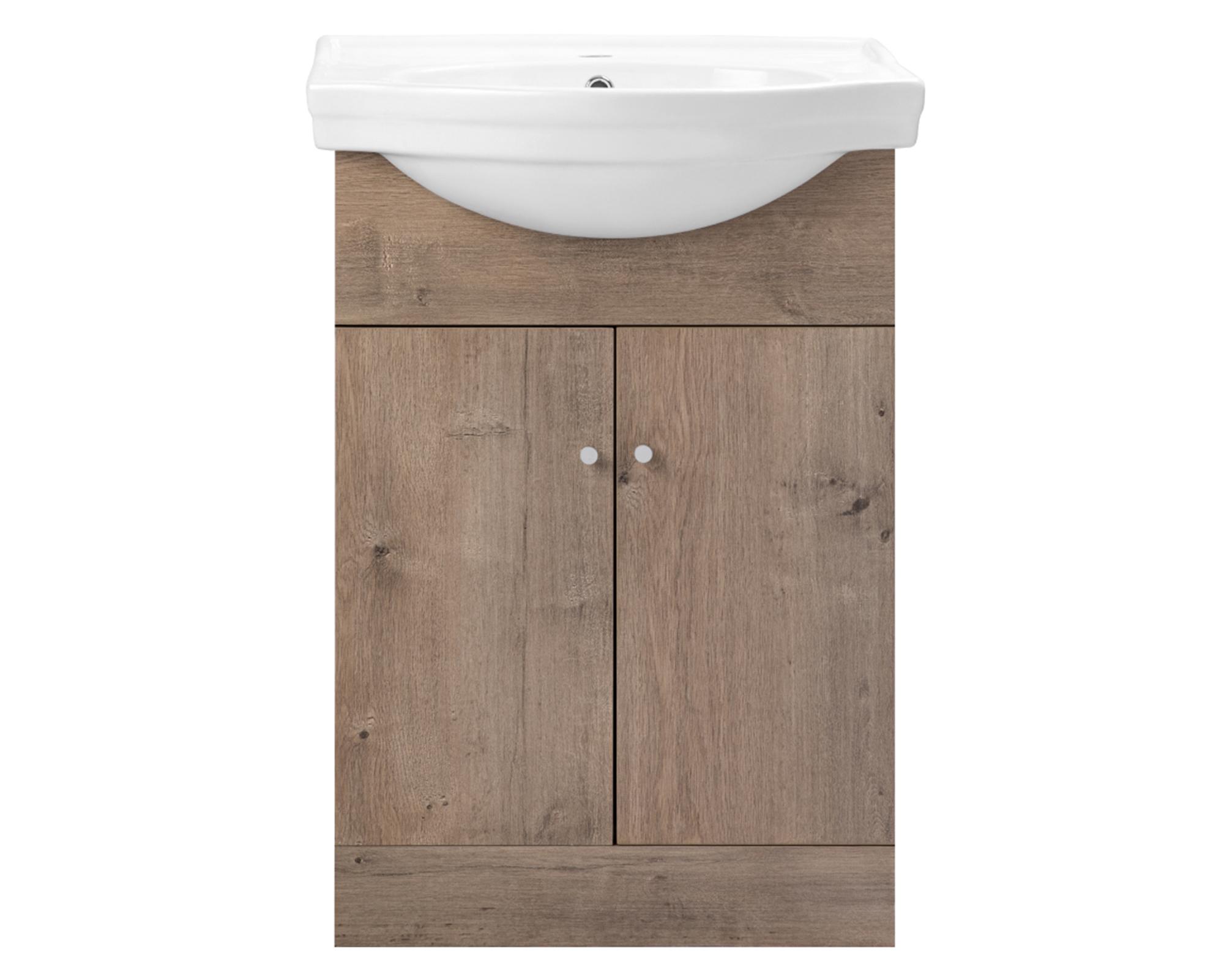 Kit mueble vanitorio Marie lenga 50x80 cm + cubierta-0