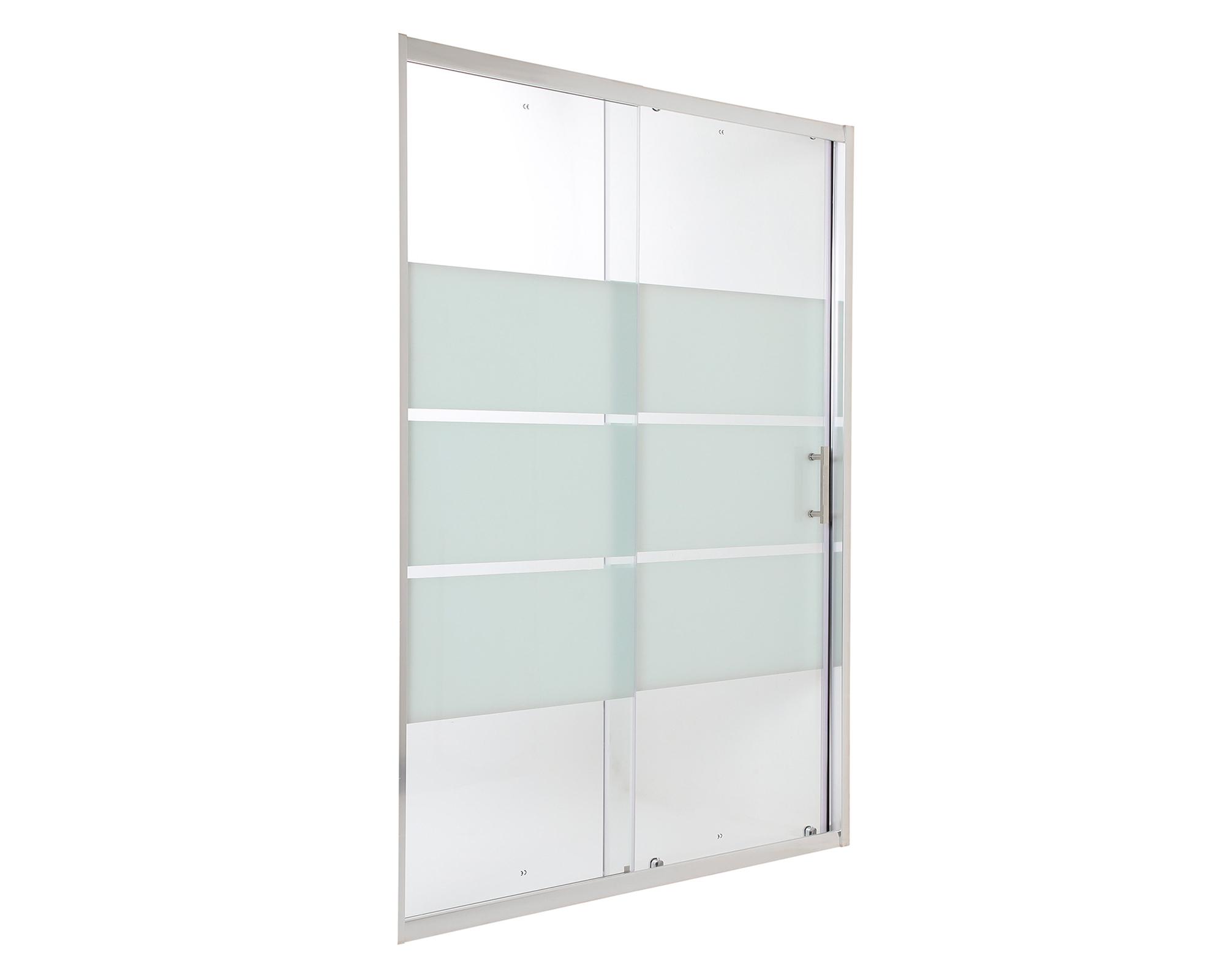 Mampara ajustable frontal MDP140155 transparente 185x155x140 cm-2
