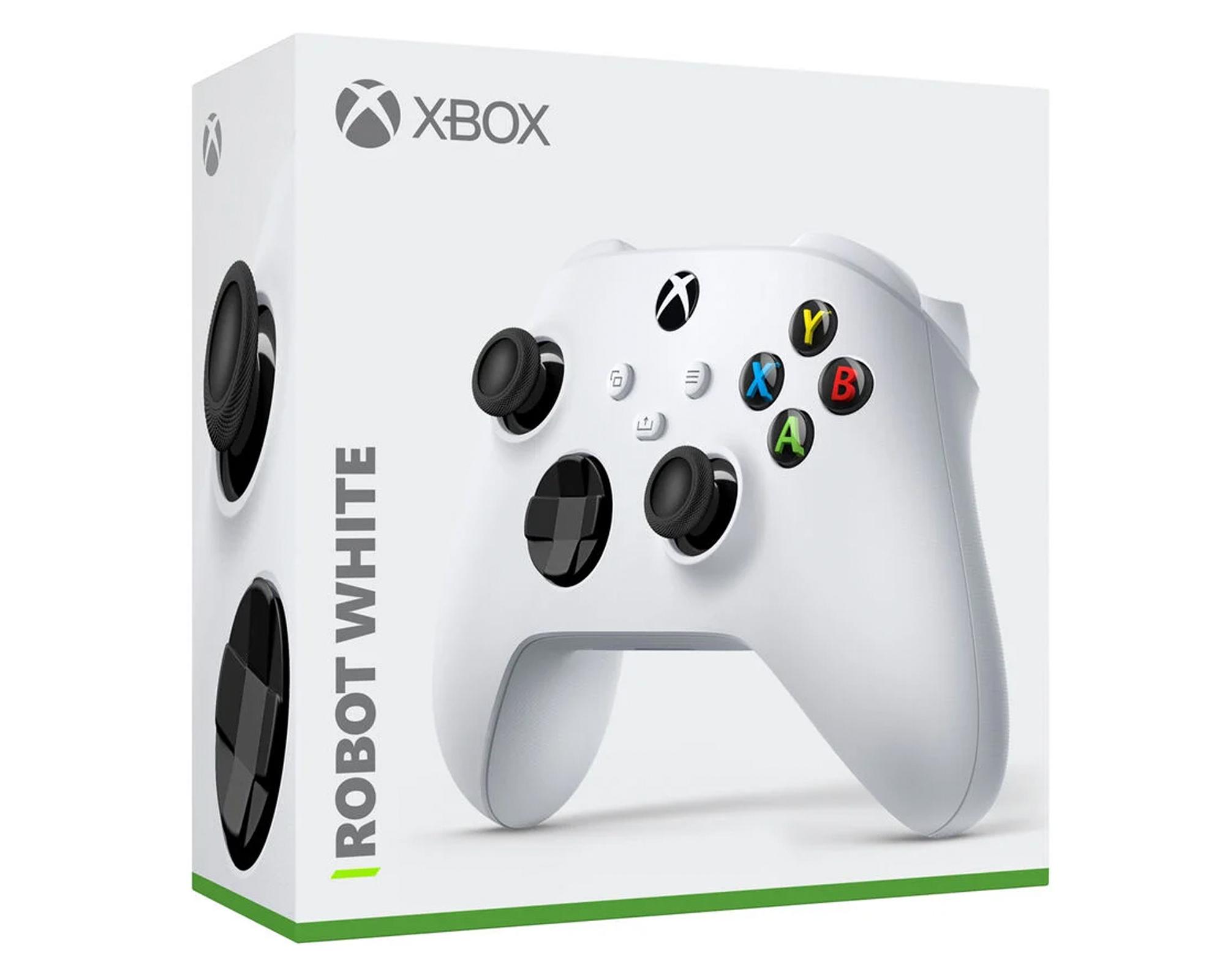 Control inalámbrico Xbox blanco-3