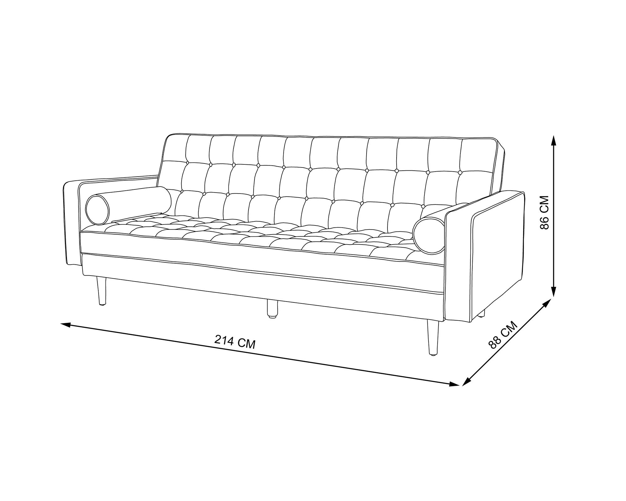 Sofá cama 3 cuerpos Isidro 3.0 gris-5