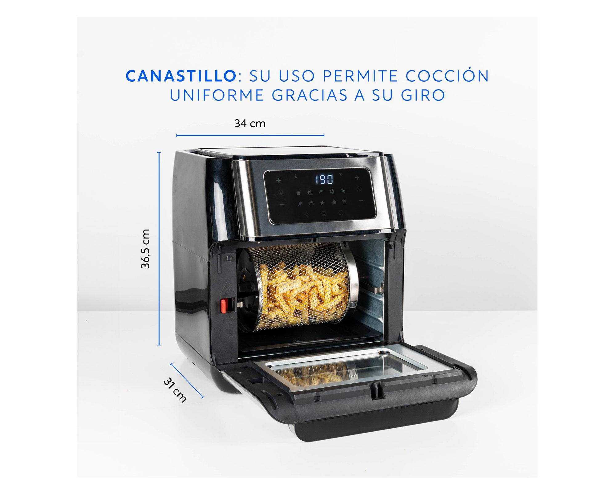 Freidora aire full EWAF010 negro 10 lt-5