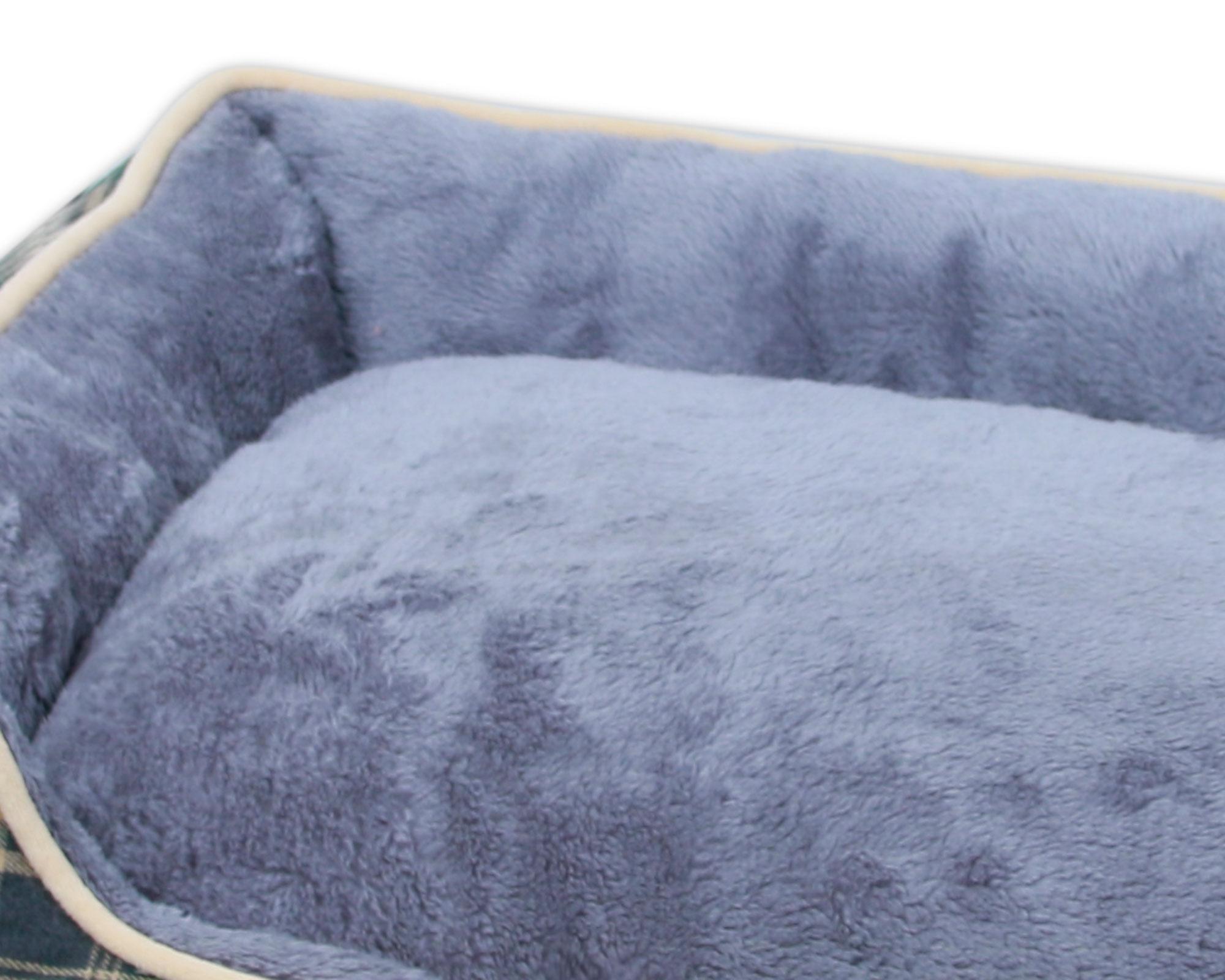 Cama mascota Escocés verde 65x55x16 cm-1