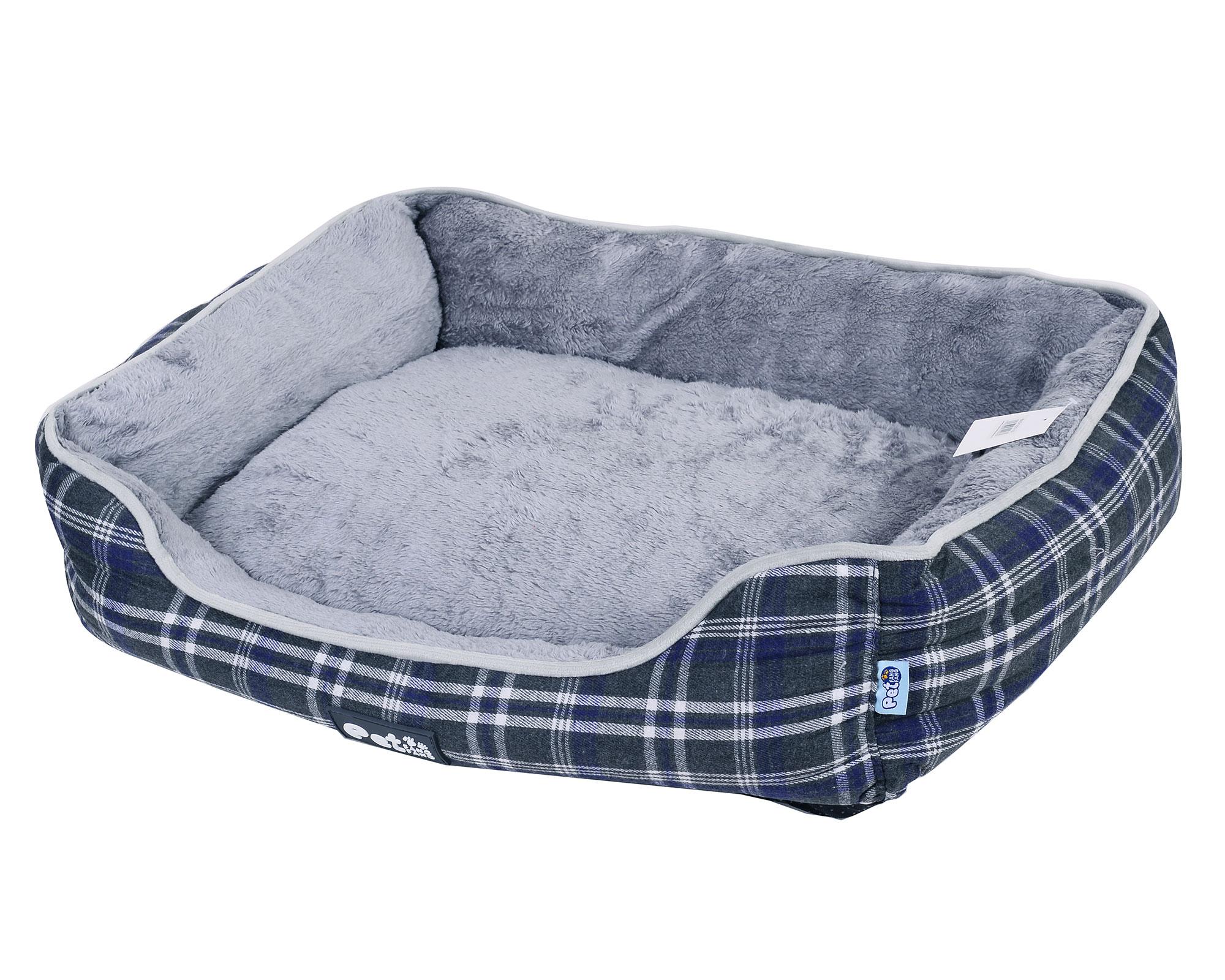 Cama mascota Escocés azul 65x55x16 cm-0