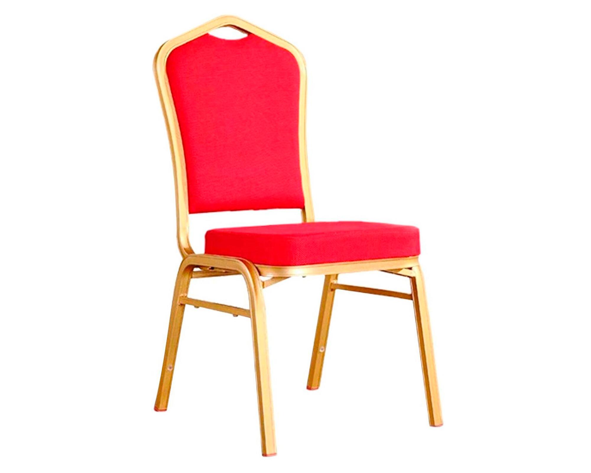 Silla de comedor aluminio FXP3565 rojo-1