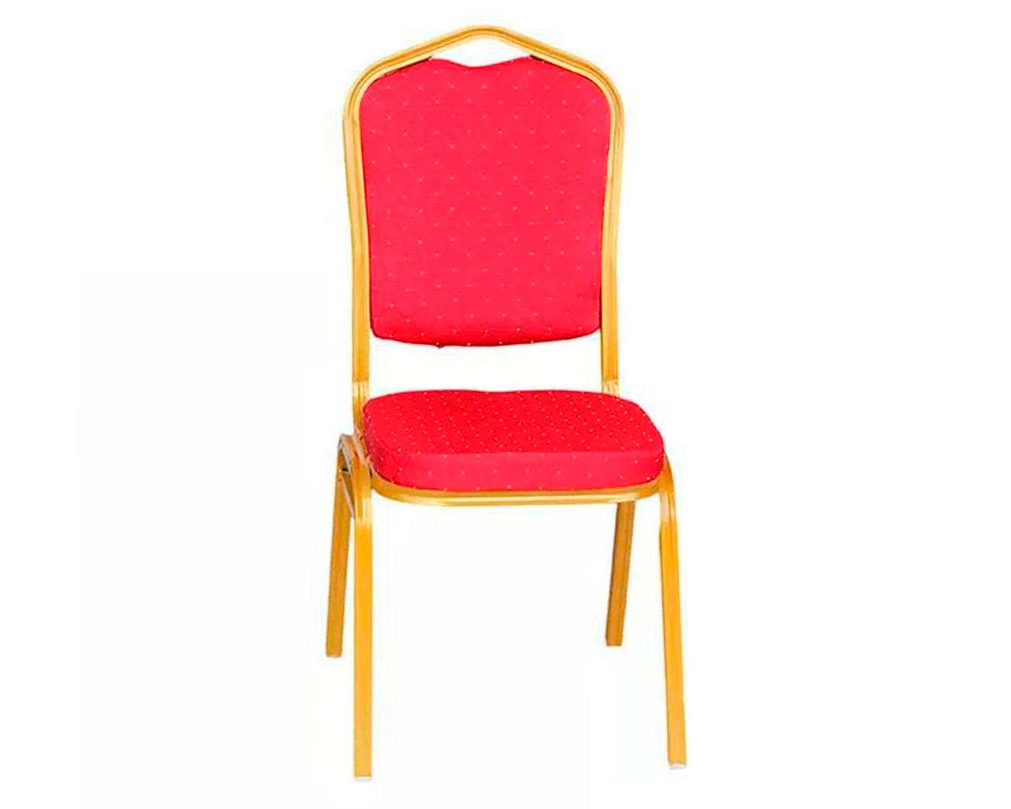 Silla de comedor aluminio FXP3565 rojo-0