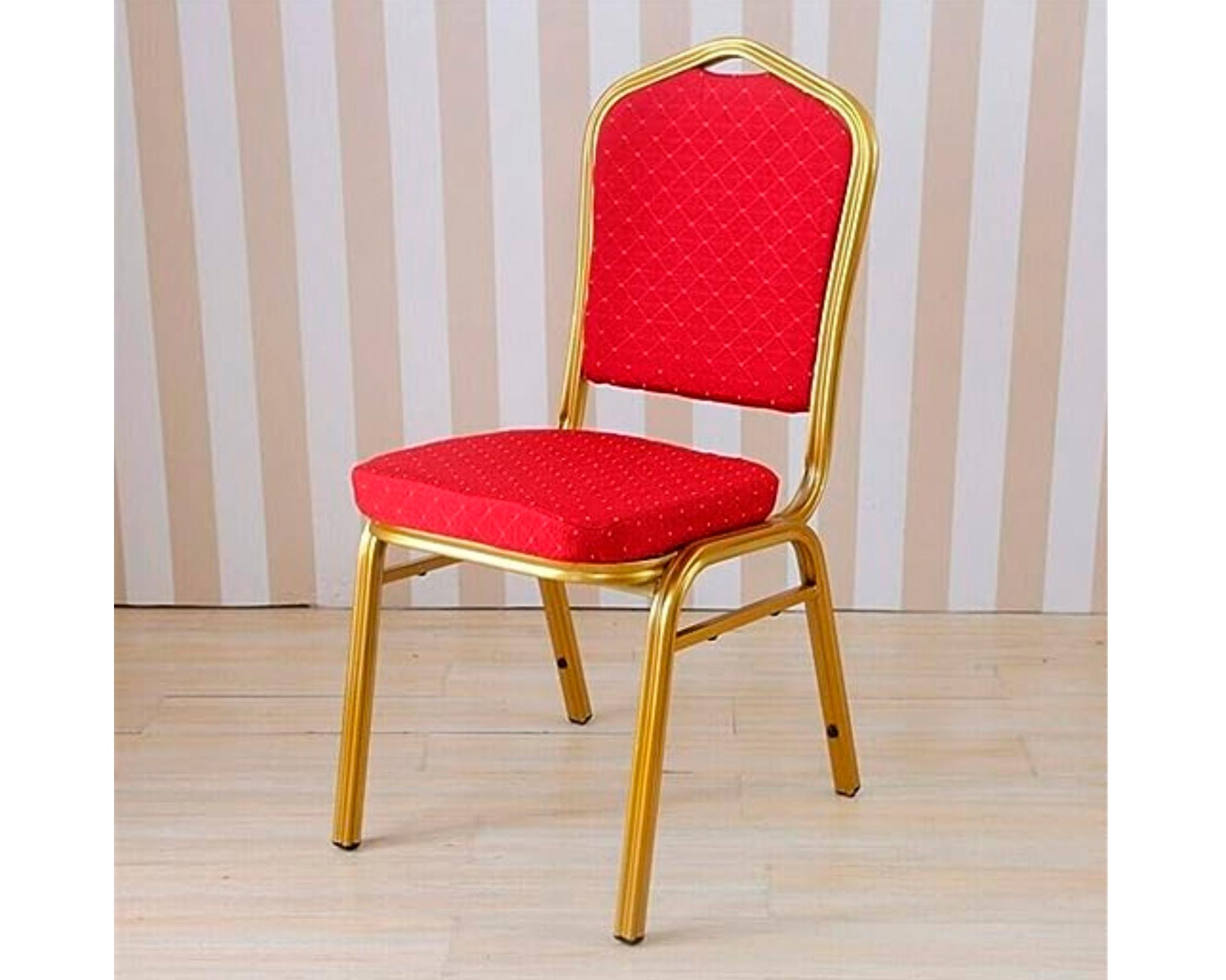 Silla de comedor aluminio FXP3565 rojo-3