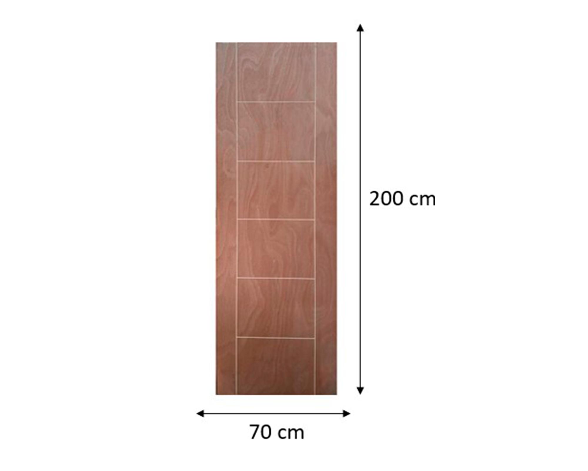 Puerta terciado ruteada azapa 70x200 cm-2
