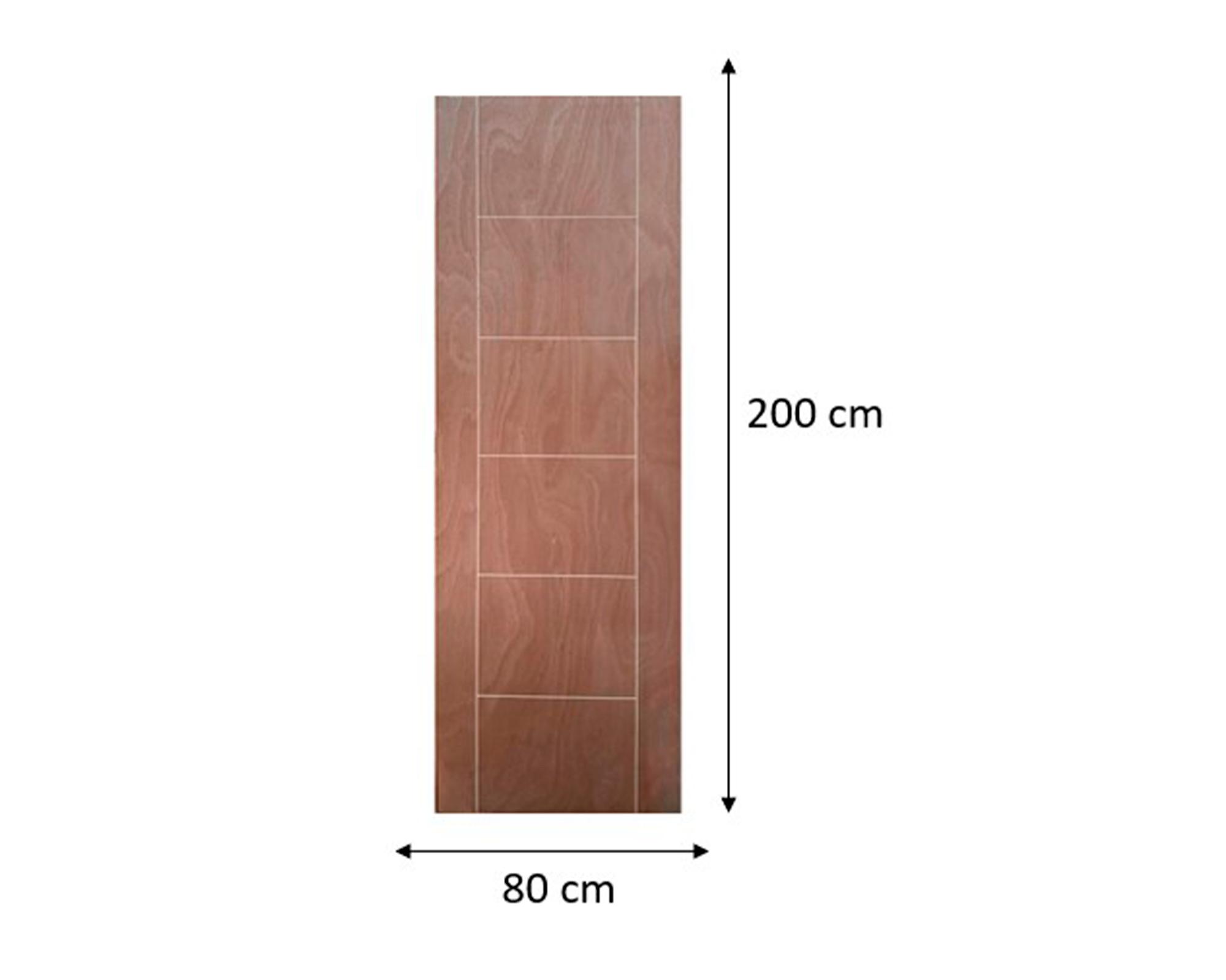 Puerta terciado ruteada azapa 80x200 cm-2