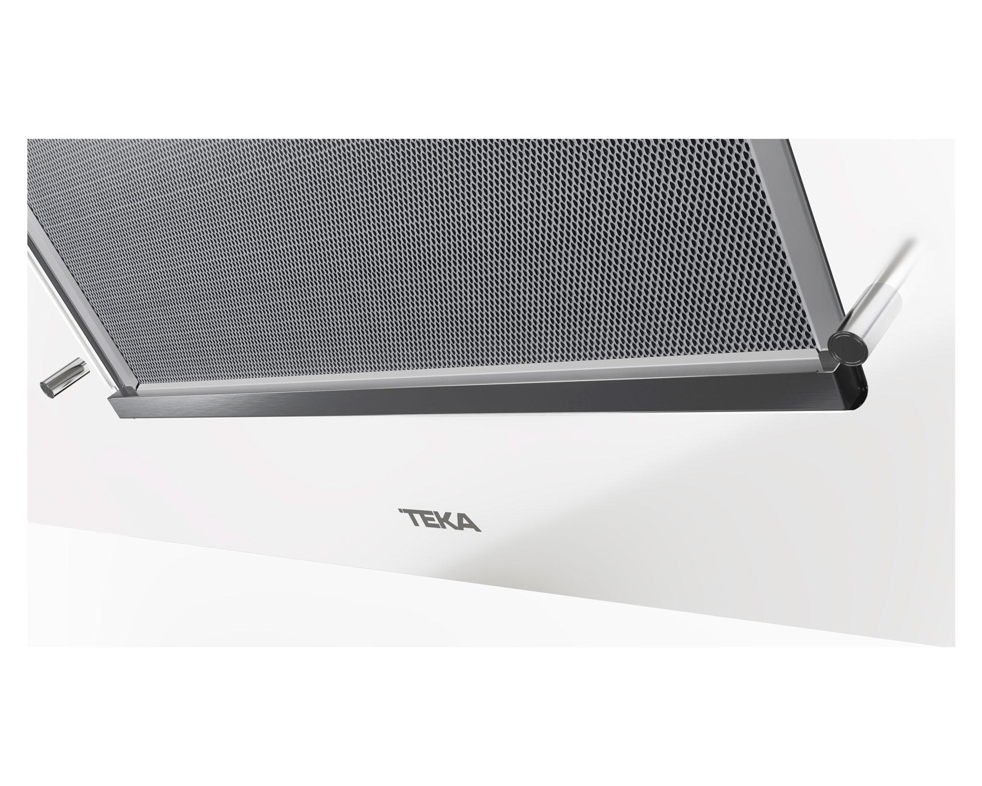 Campana decorativa DVT Pro 98660 TBS WH 286W-4