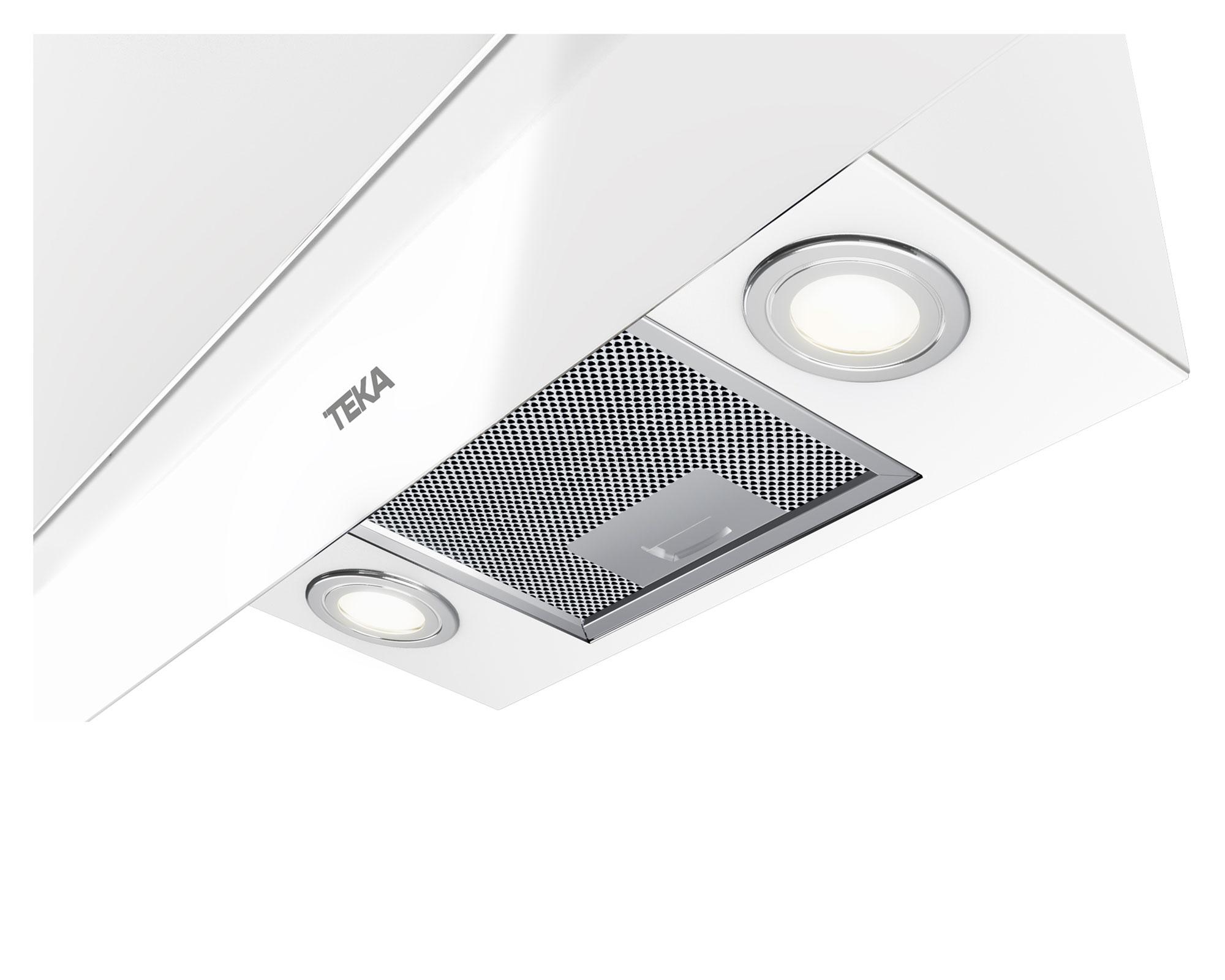 Campana decorativa DVT Pro 98660 TBS WH 286W-3