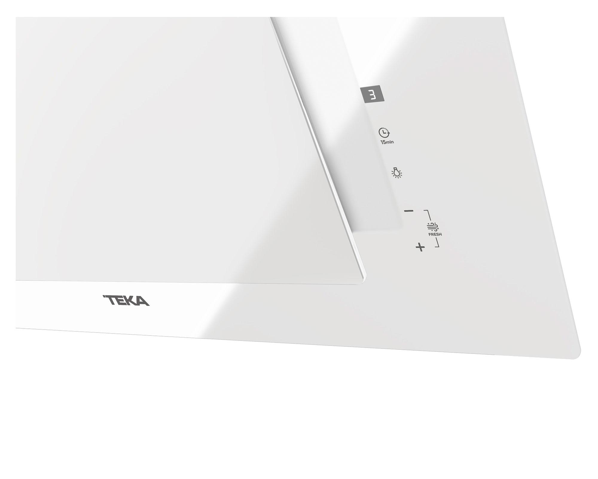 Campana decorativa DVT Pro 78660 TBS WH 286W-4