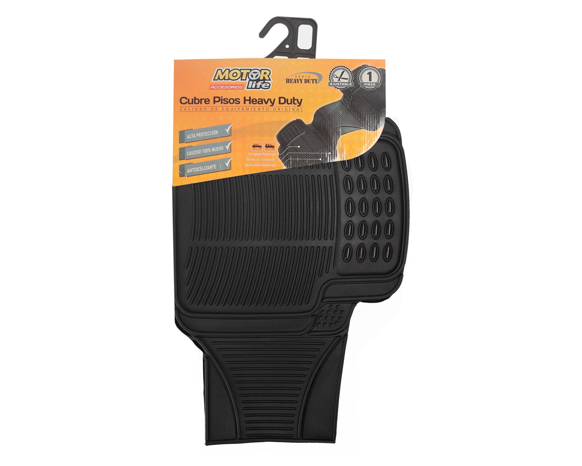 Cubre piso auto Premium negro-2