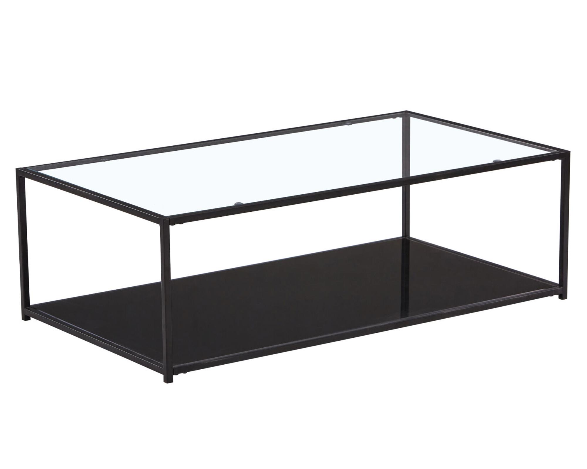 Mesa de centro negro Cayo-1