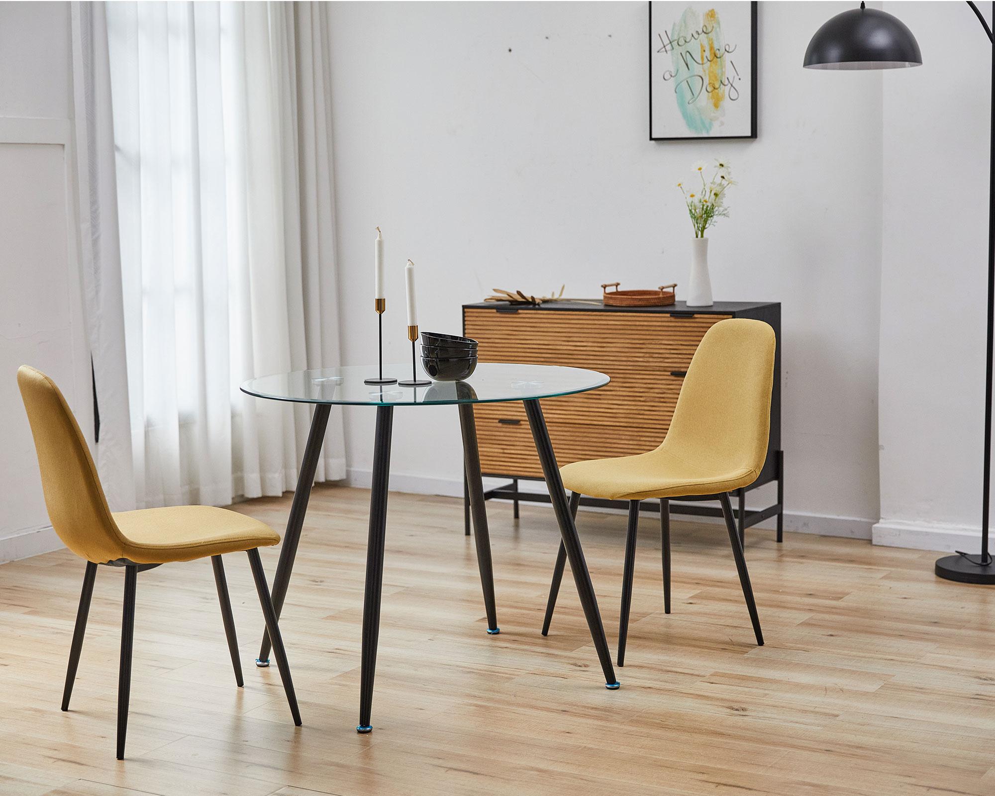 Mesa redonda 75x90x90 cm-2