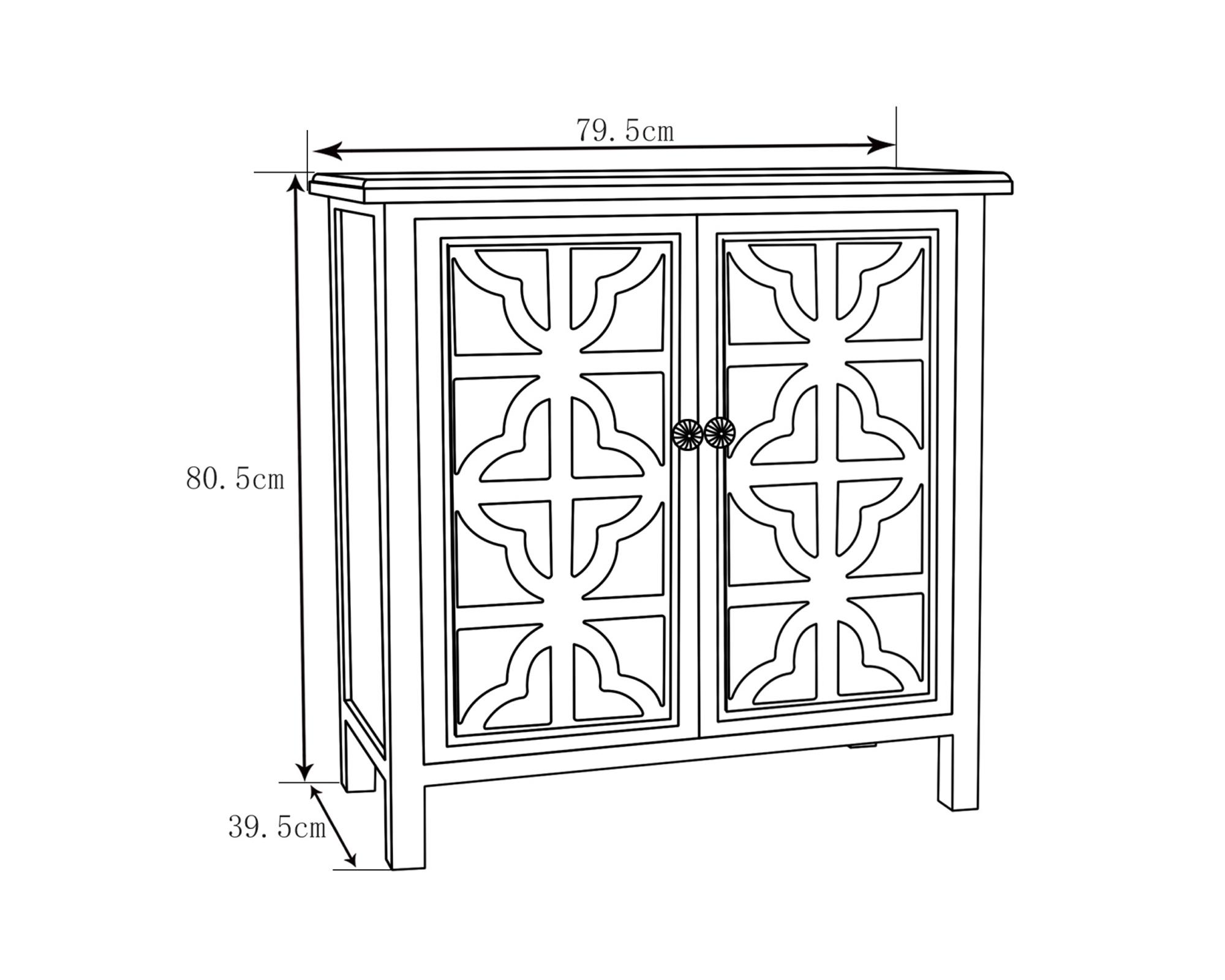 Buffet 2 puertas Brasilia-8