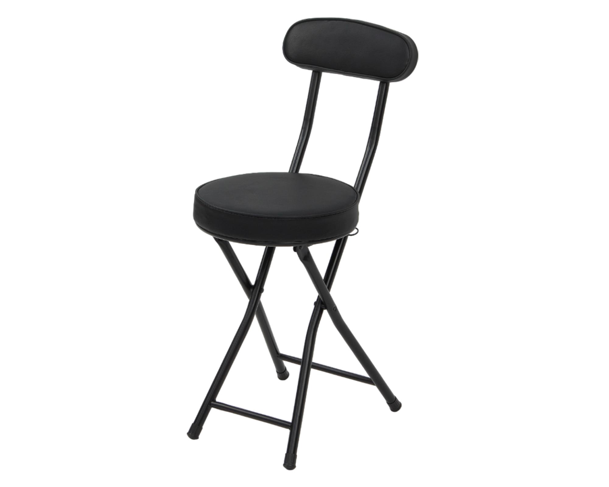 Silla plegable Teo negro-2