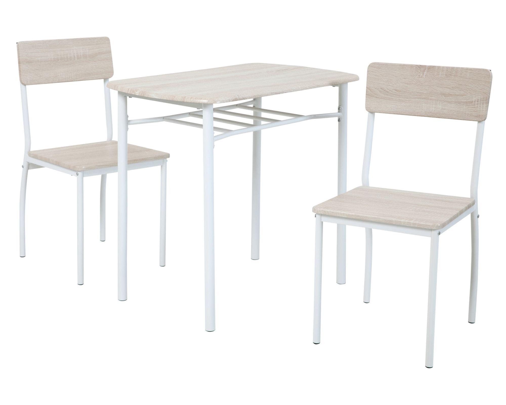 Set desayunador Ben beige, blanco-0