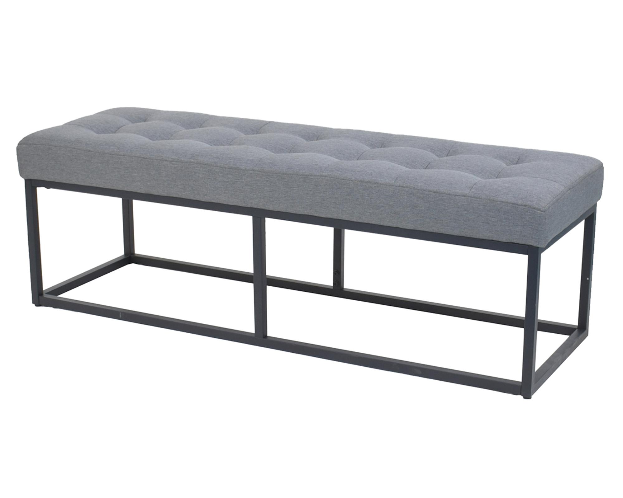 Banqueta 120 cm gris-2