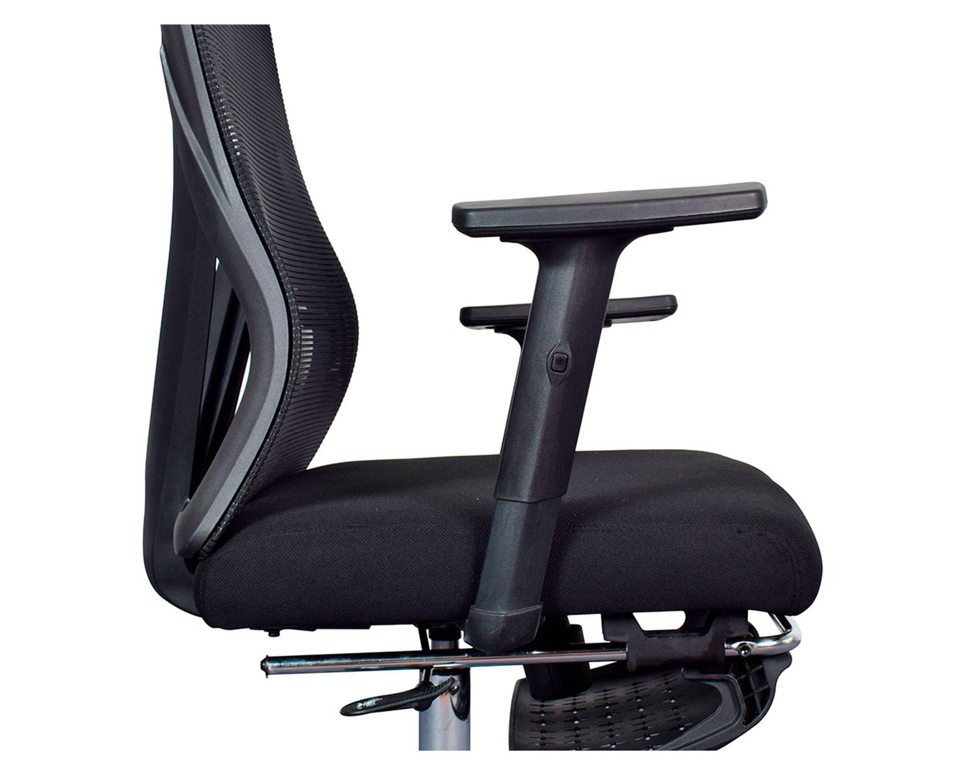 Silla ejecutiva Multiposición 119-129x68x66 cm negro-5